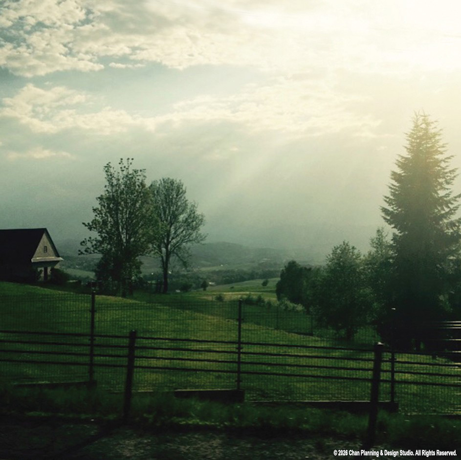 "Glorious Bus Ride" - Country side of Slovakia