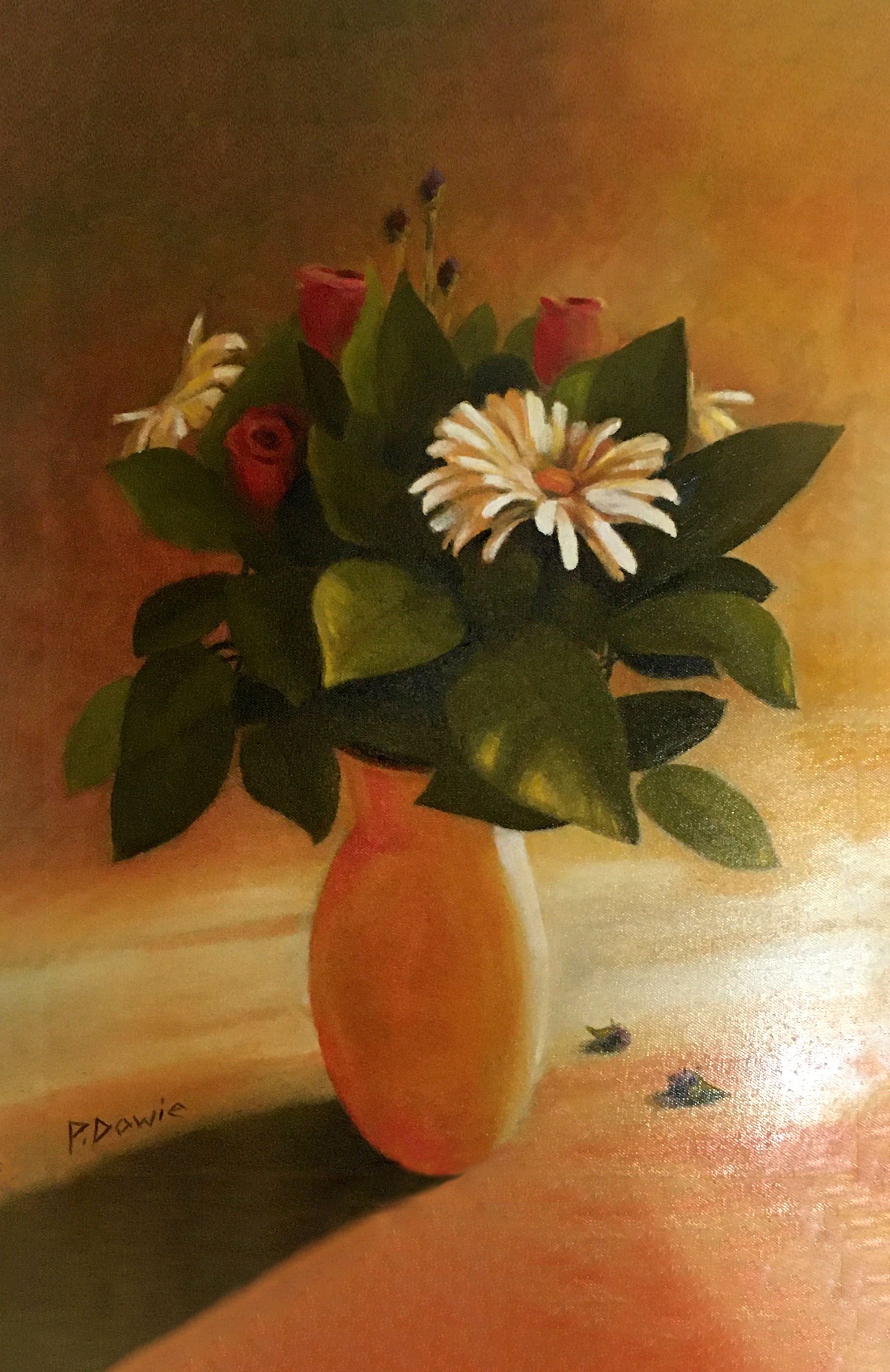 'Birthday Flowers’ 20” x 16” £400 (Oil)