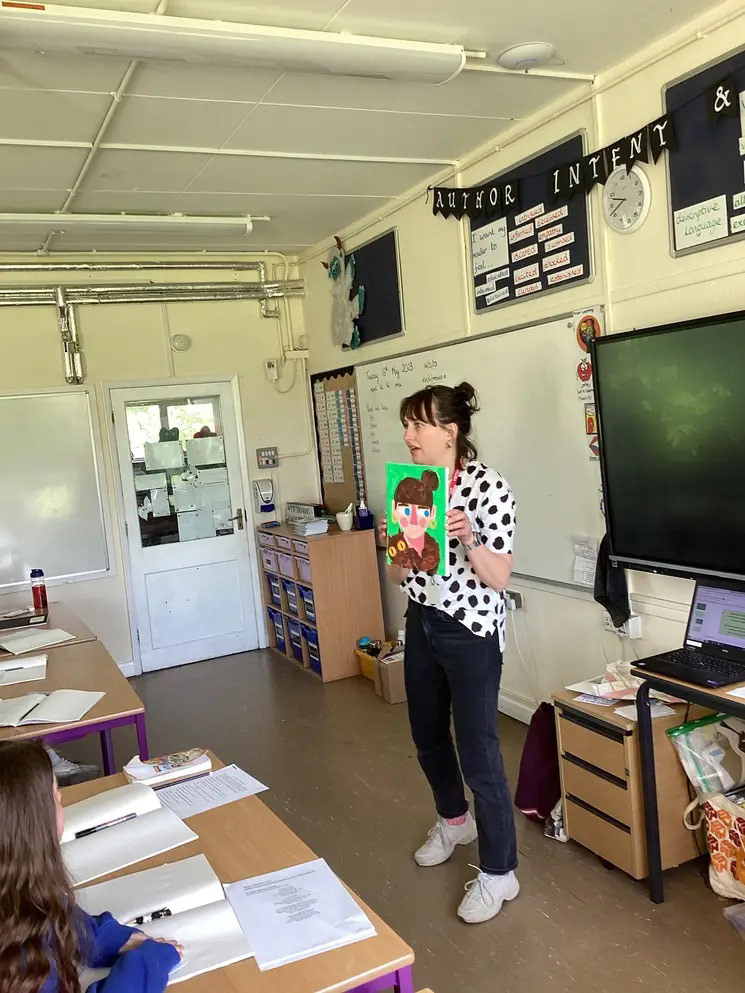 Year 6 portrait project WCPS