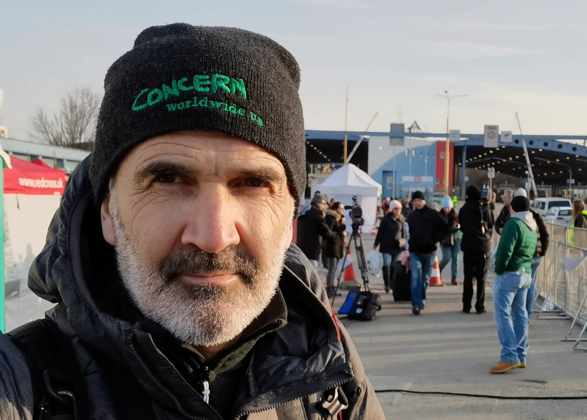 On the Czech-Ukrainian border