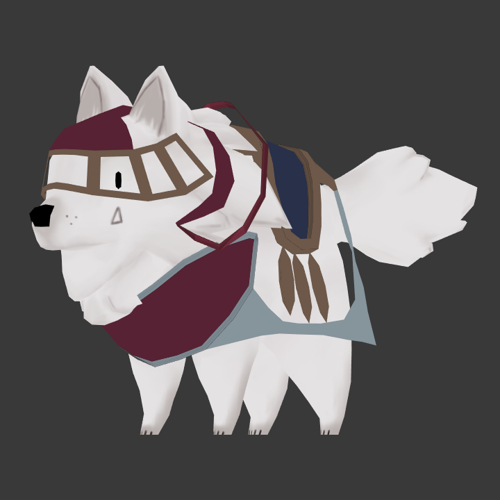 Character Design + Art Direction by me, Model by Ian Kovich