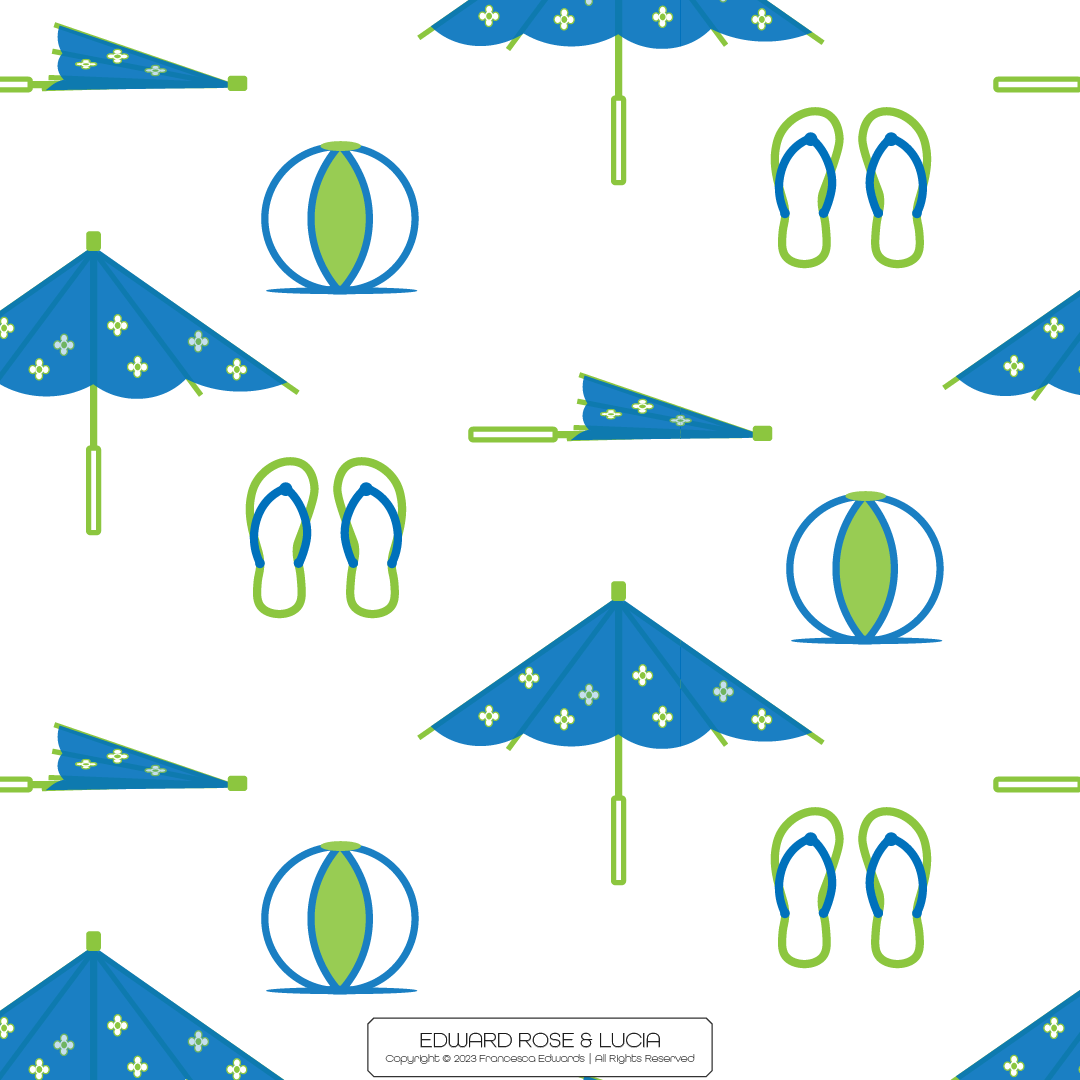 Homeware + Patterns - 2023 - Flip Flops & Parasols
