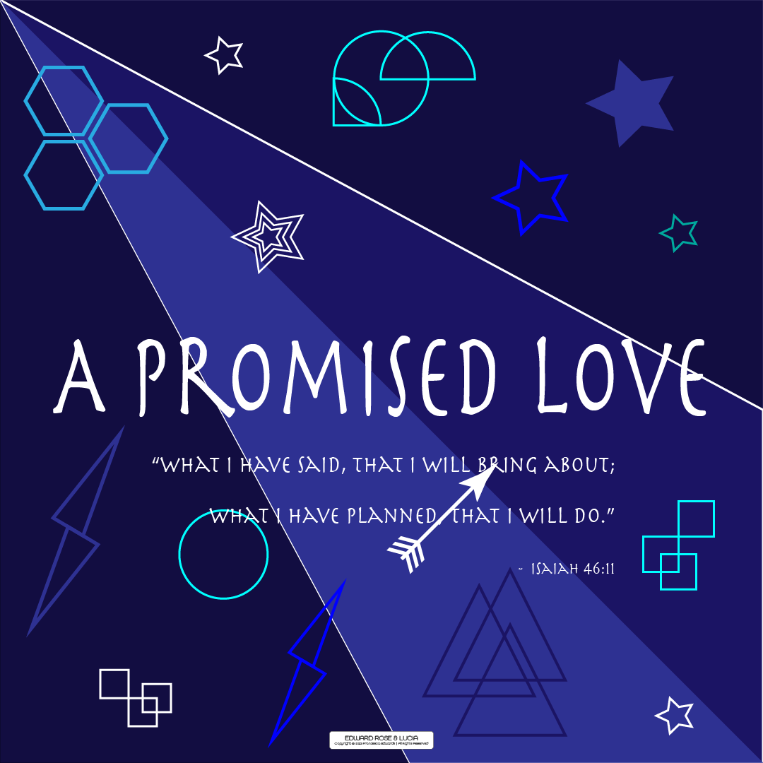 Boutique Visual Design - 2022 - A Promised Love - Geometric Blue