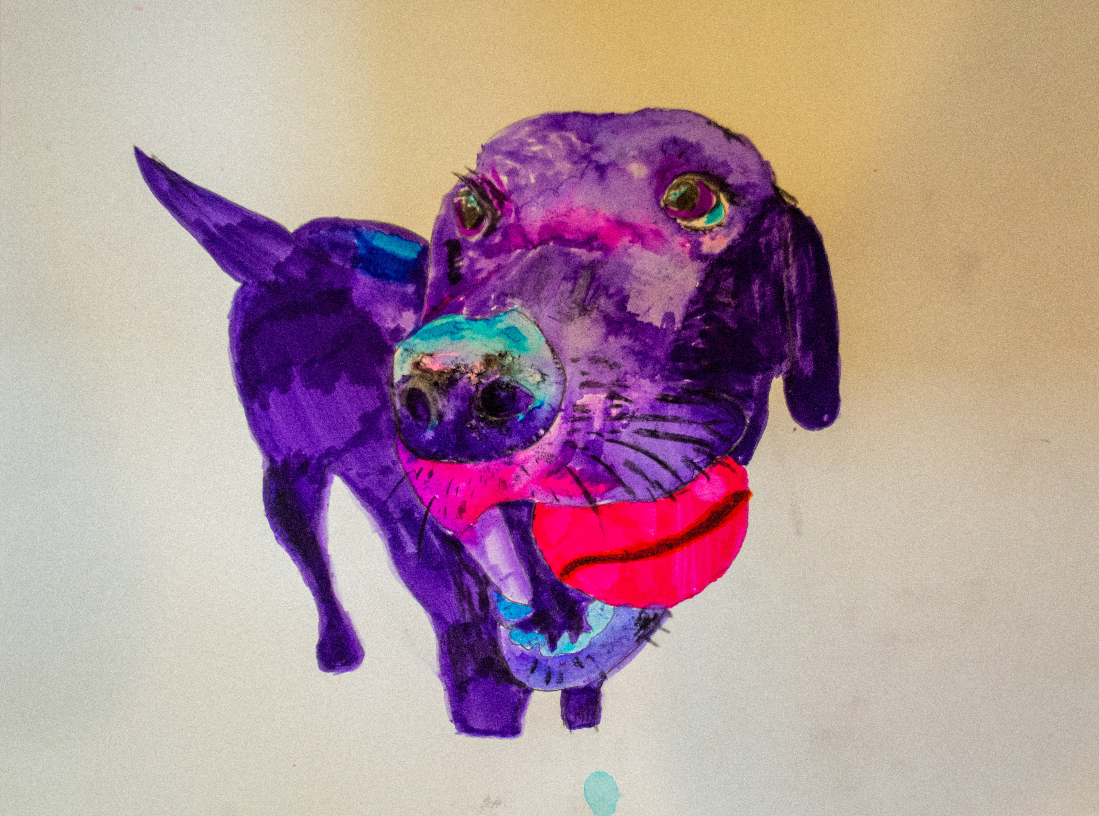 Brush pens & charcoal