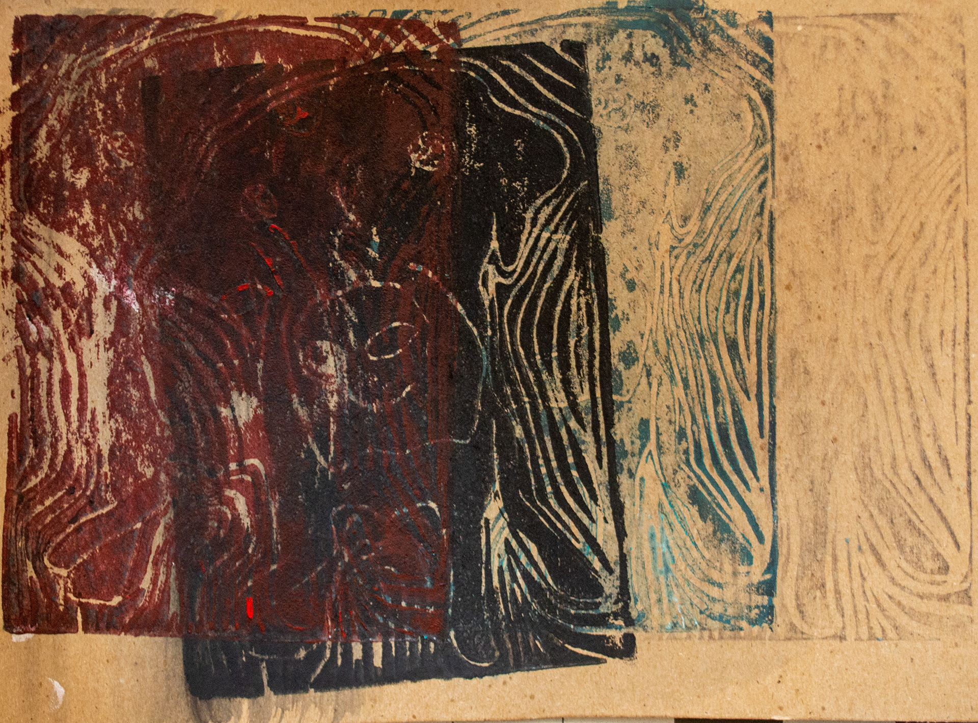 Multicolor & layered print