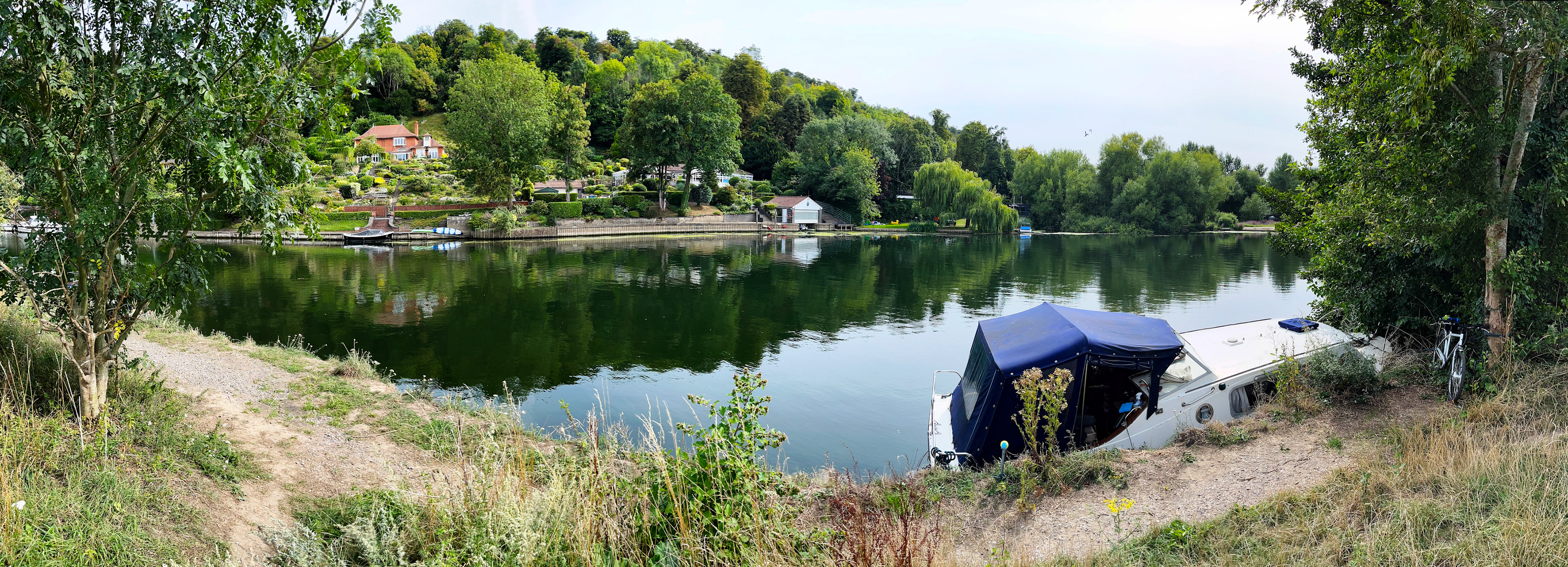 Walk Thames Path MArlow to Bourne End 06 August 2025