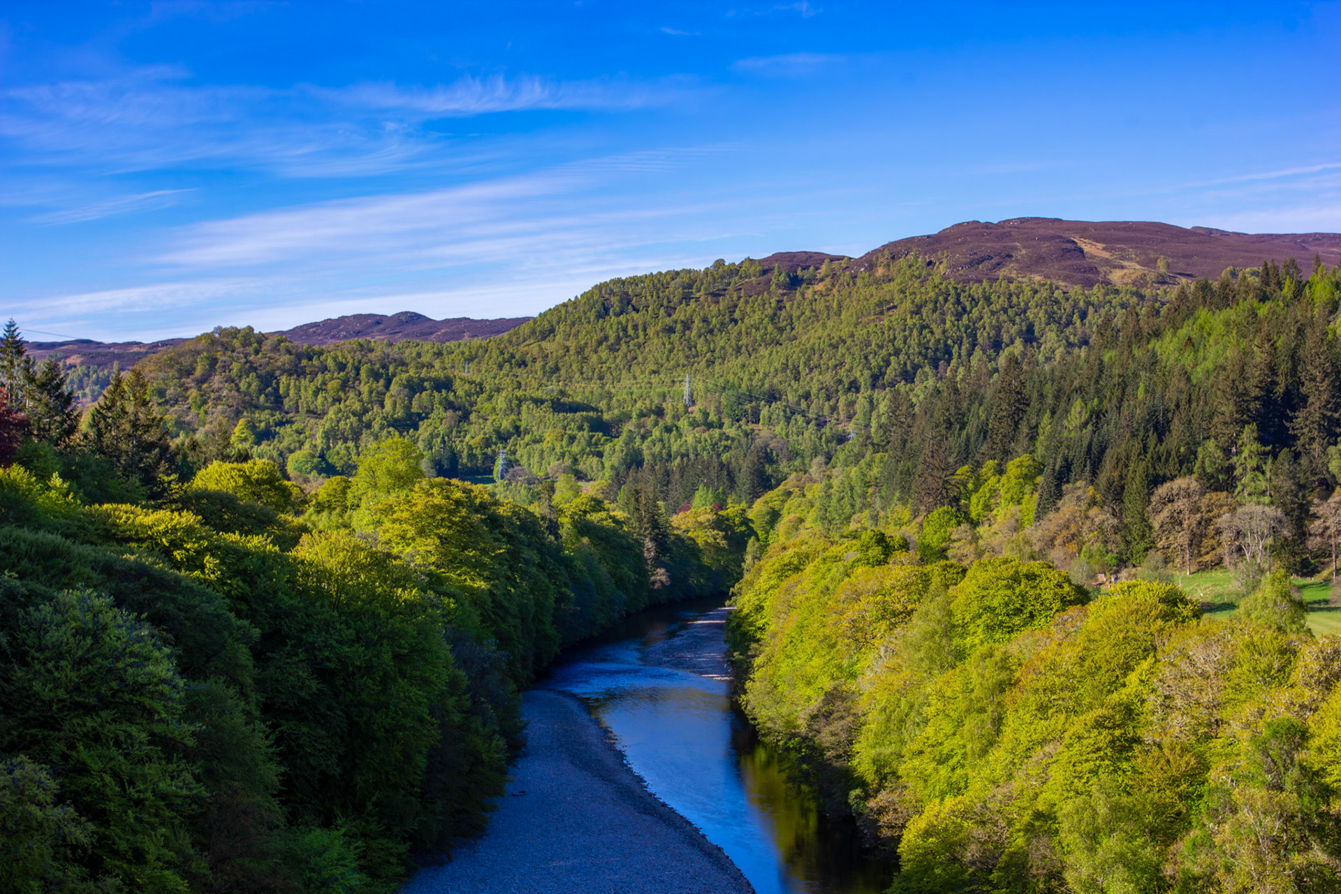 View from Garry Bridge, near Pitlochry 16 May 2026