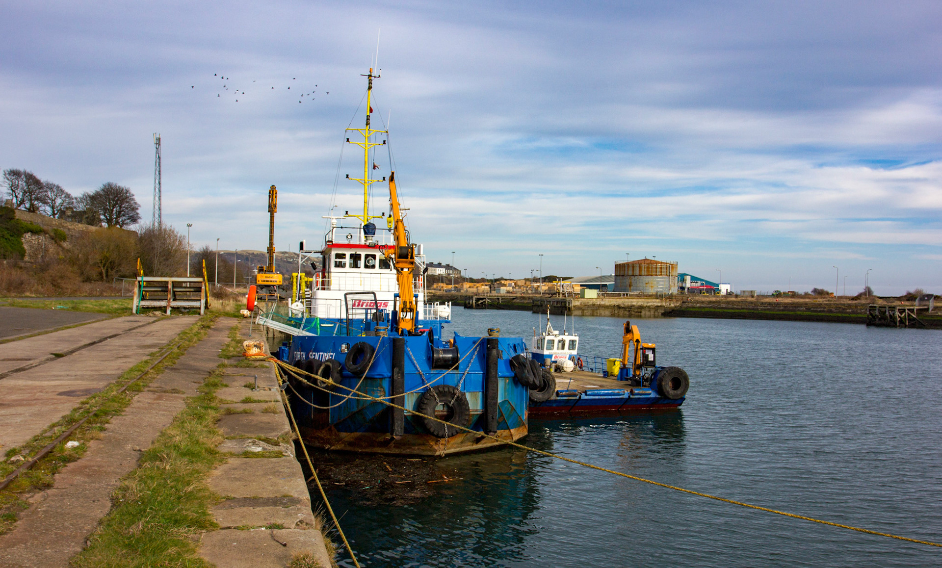 Briggs at Burntisland Harbour  Please see my other Photographs at: www.jamespdeans.co.uk