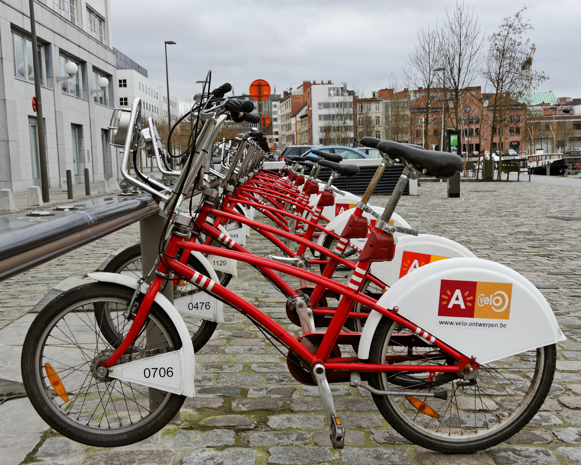 Bikes in Antwerp. Please see my other Photographs at: http://www.jamespdeans.co.uk/