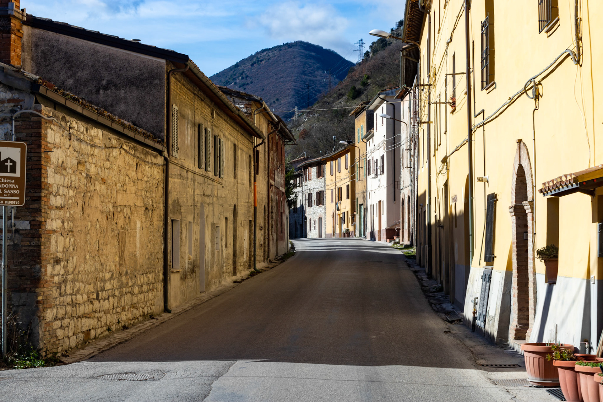 Caldarola, Marche, Italy 02 Feb 2020