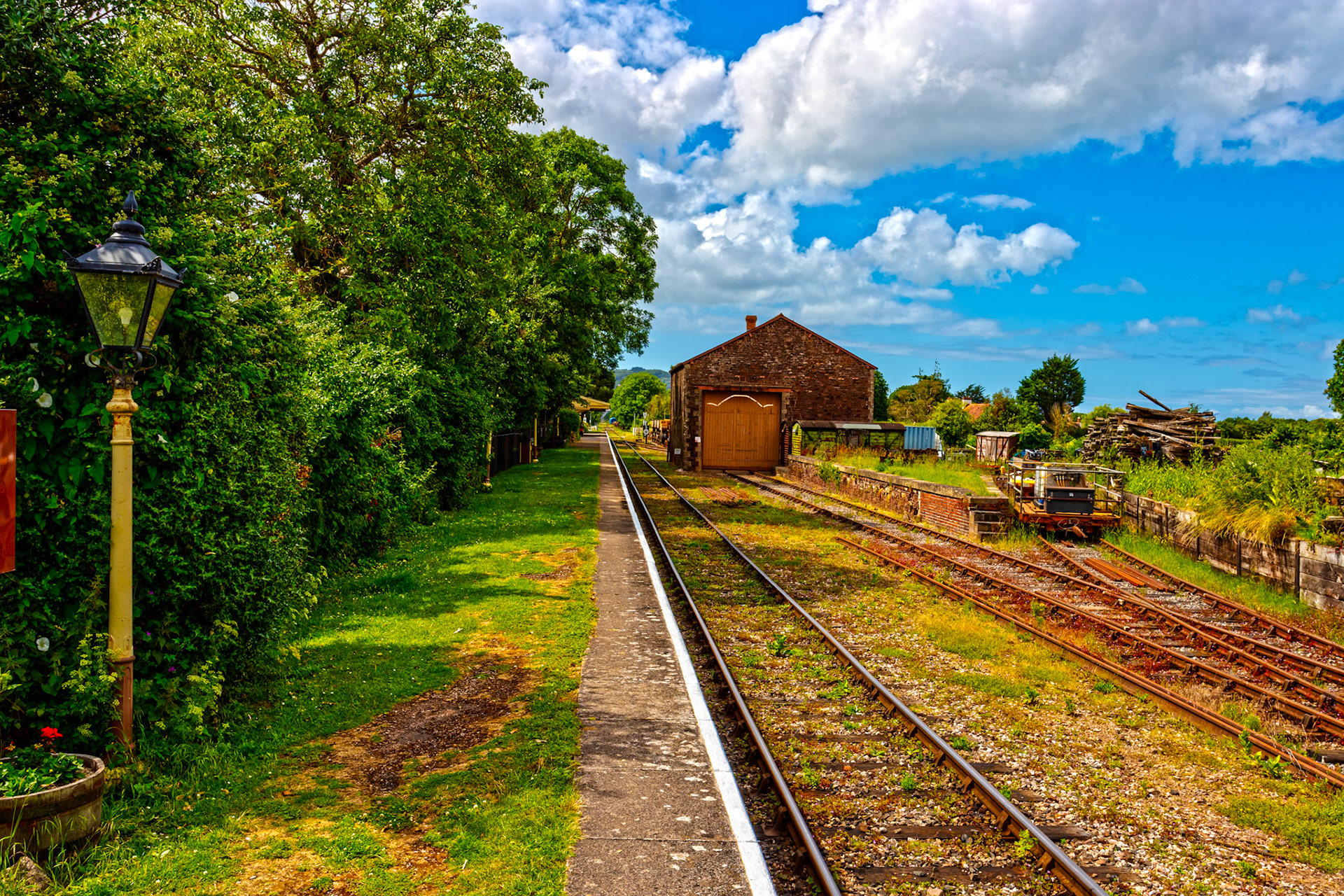 Dunster Railway Station 25 June 2023