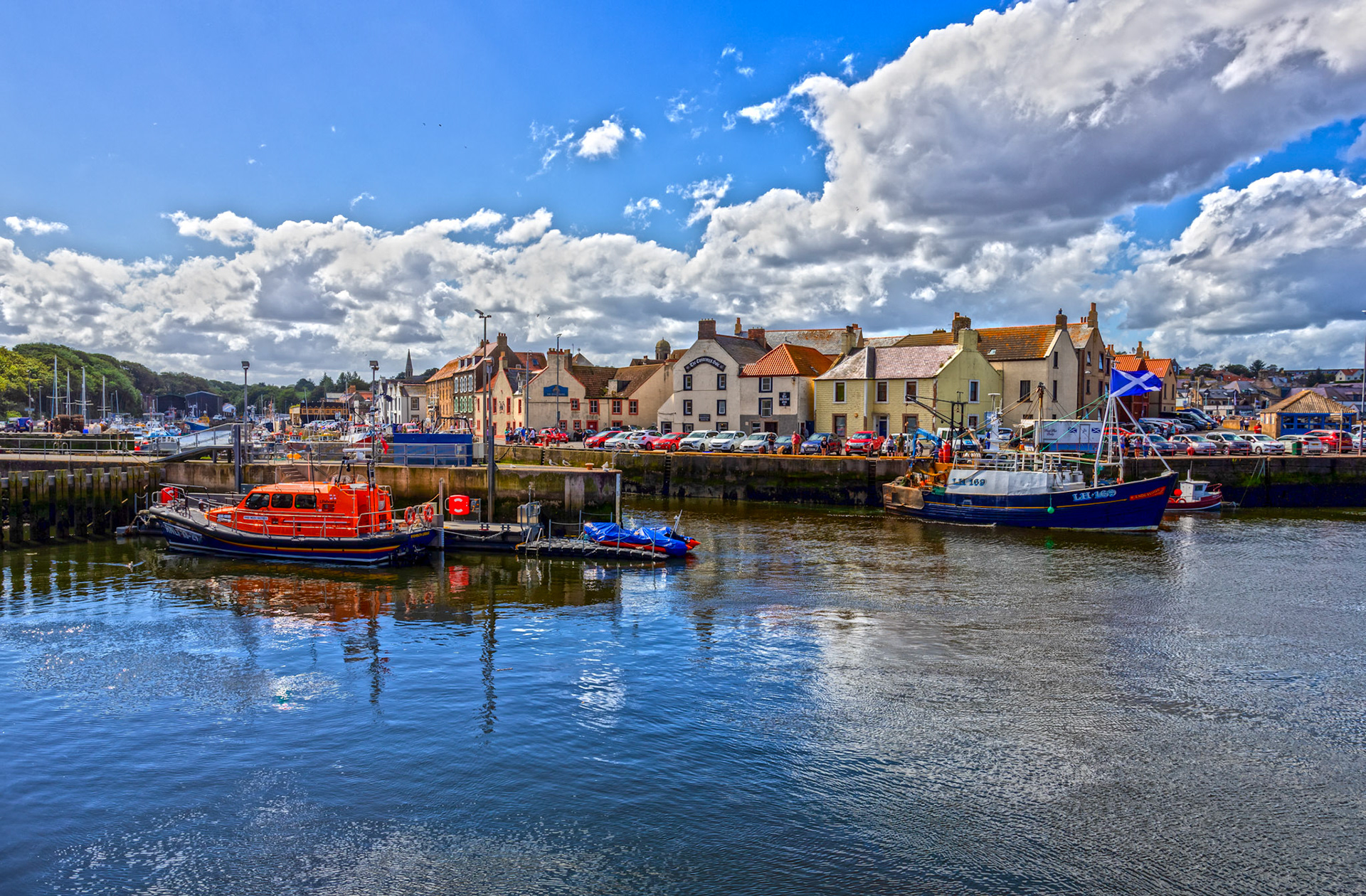 Eyemouth Harbour 20 August 2020