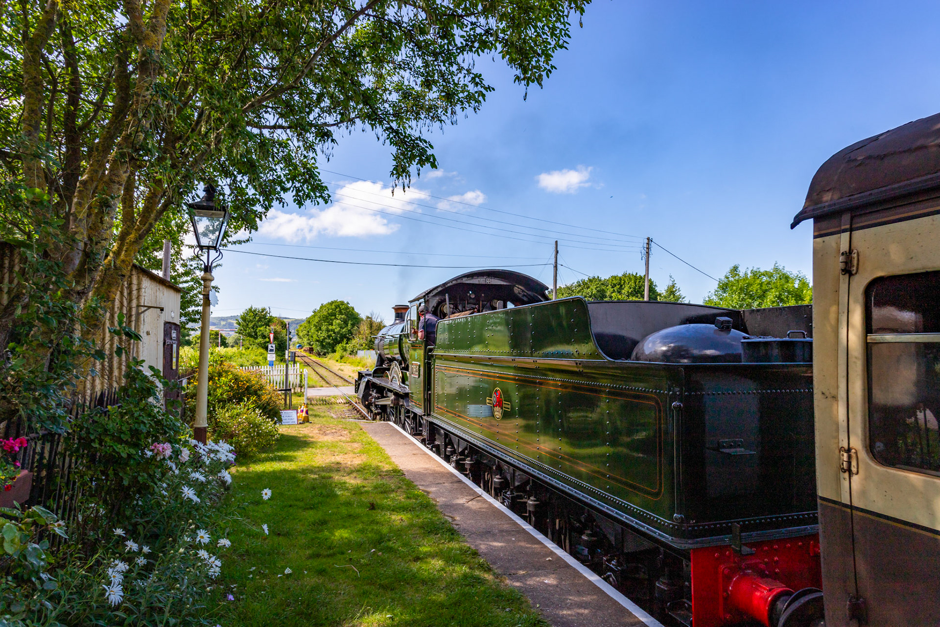Dunster Railway Station 25 June 2023