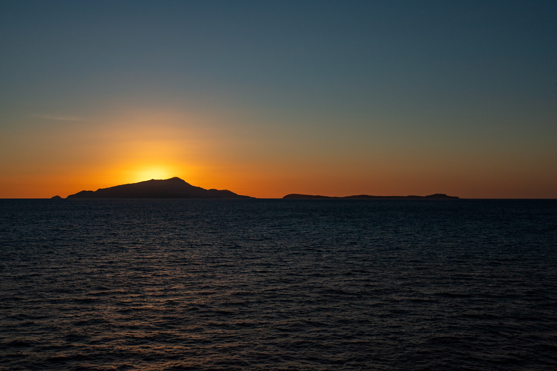 Sunset over Ischia 03 Sept 2025