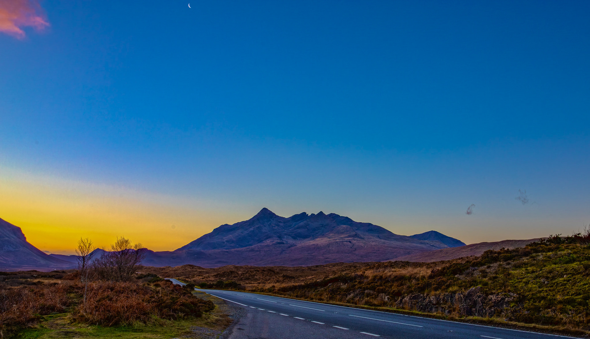 Sunrise over the Cuillins, Skye 15 November 2025