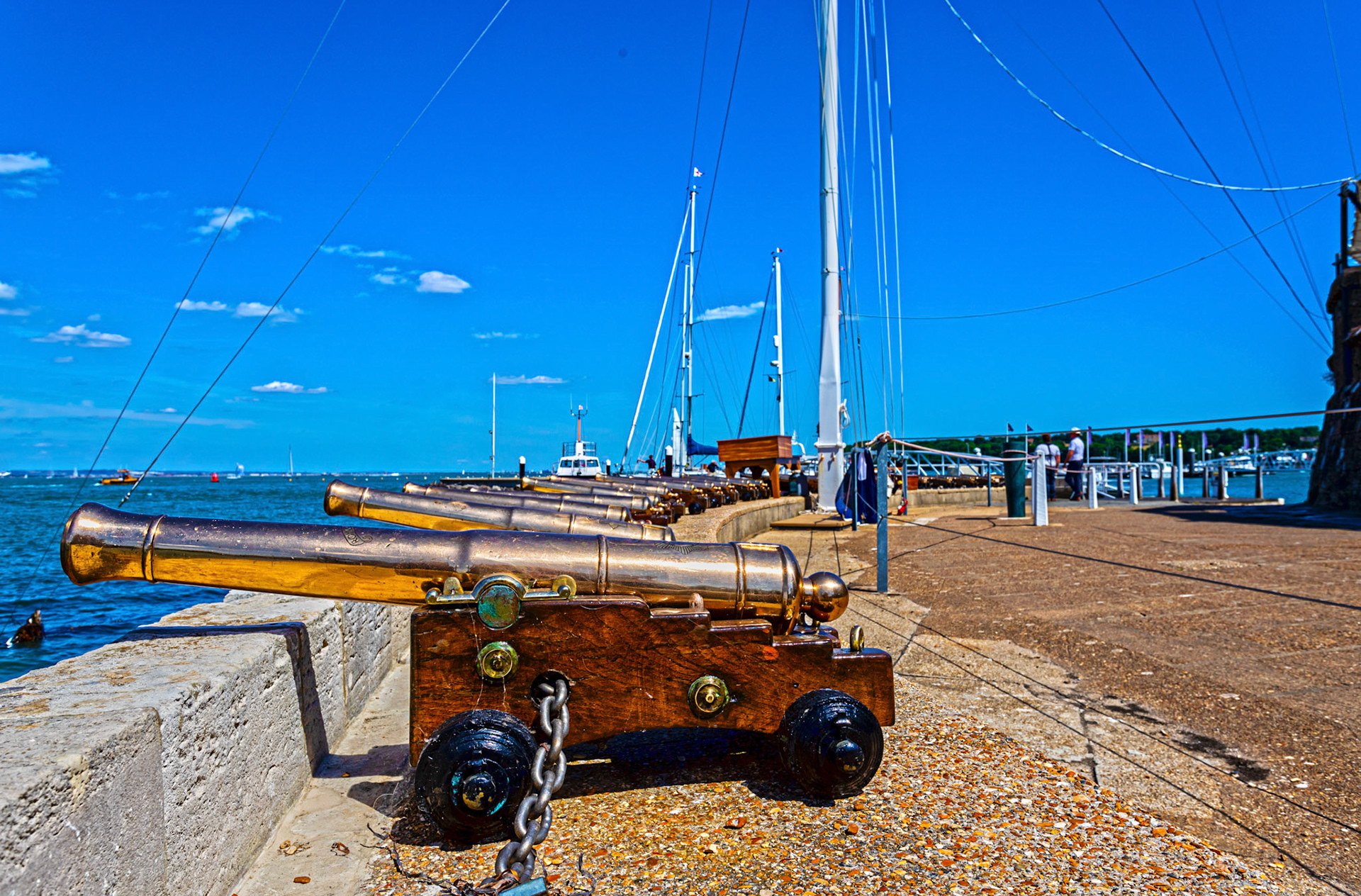 Royal Yacht Squadron - Cowes IOW 14 July 2022