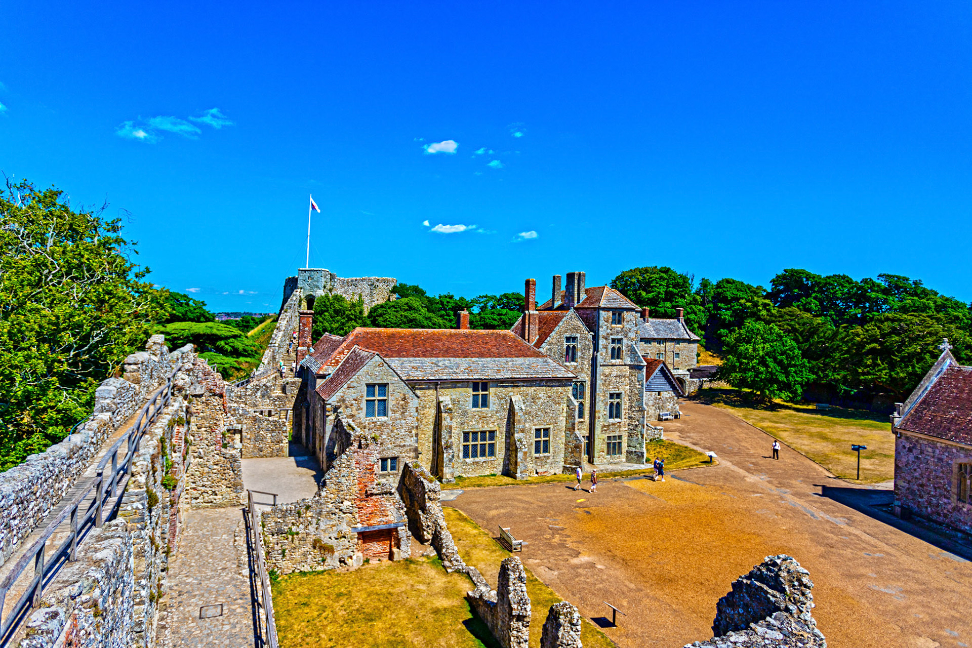 Carisbrooke Castle IOW 15 July 2022