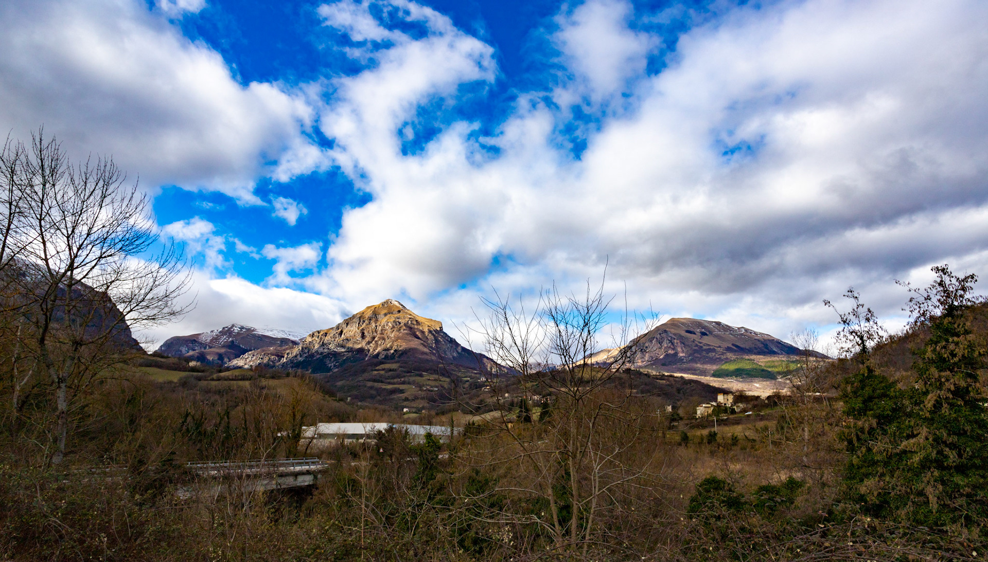 Sibillini Mountains, Marches, Italy 01 February 2020