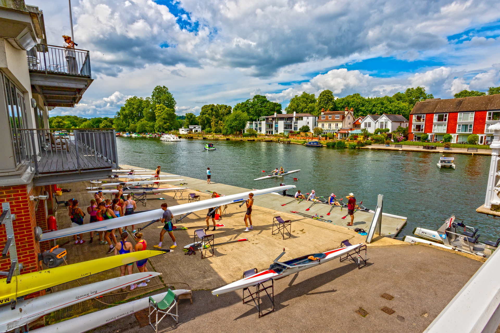 Marlow Suspension Bridge 14 July 2024