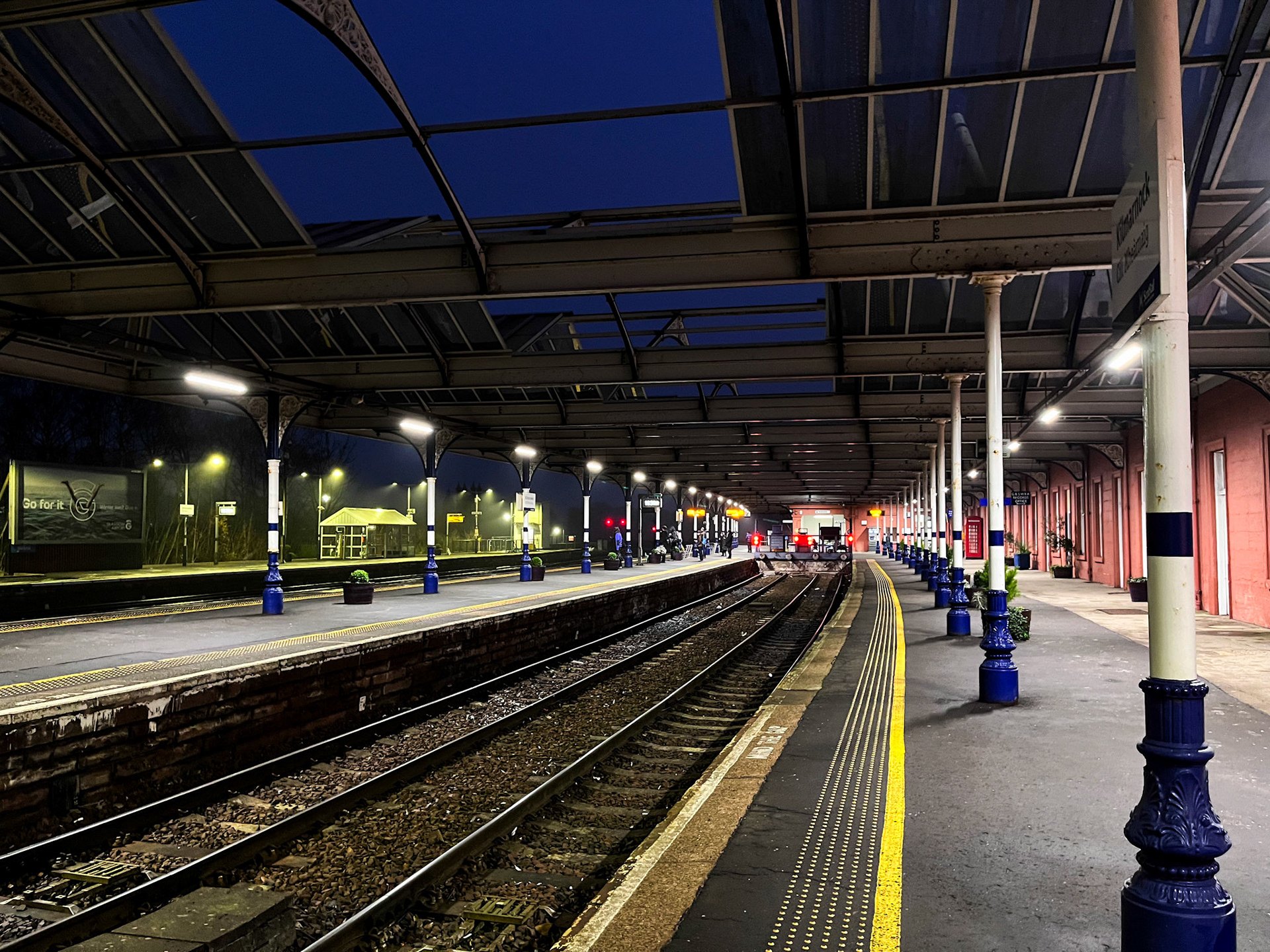 Kilmarnock Railway Station 11 December 2024