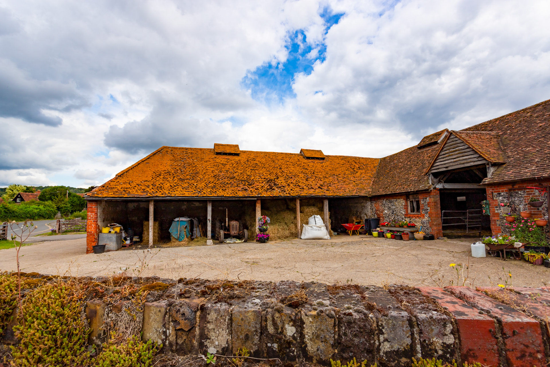 Farm near Hambleden Lock 14 July 2024