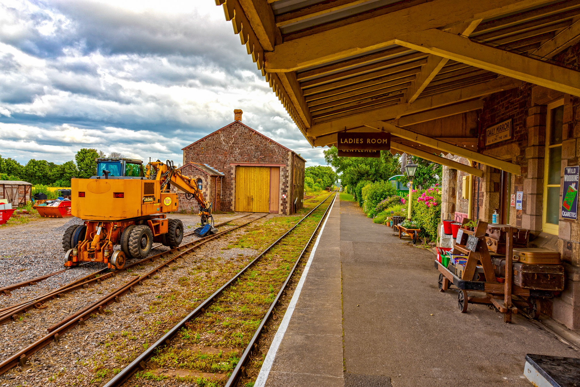 Dunster Railway Station 25 June 2023