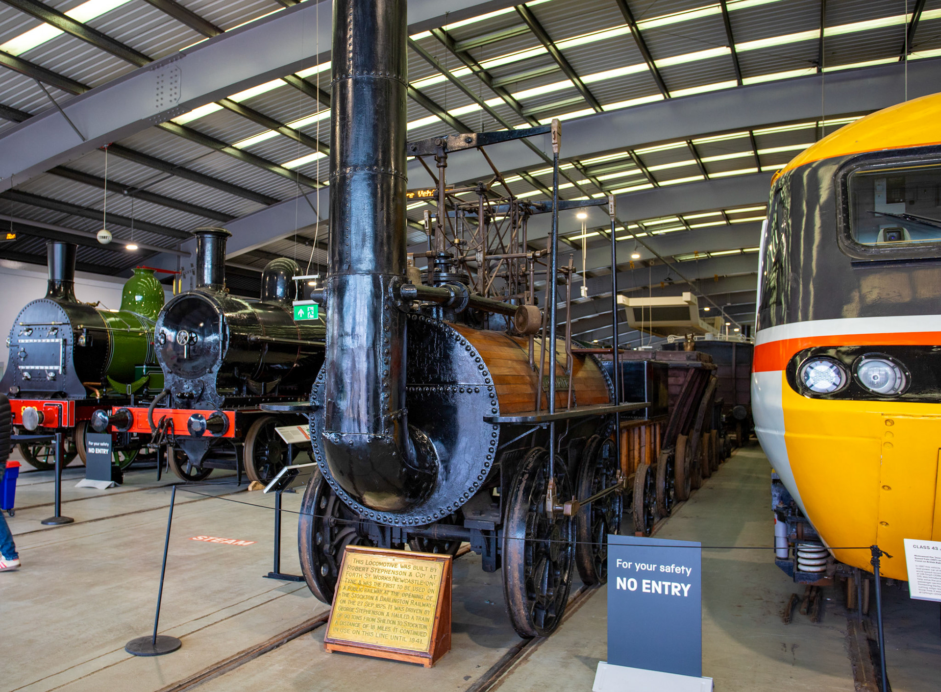 Locomotion - Shildon 26 March 2026Locomotion Number 1. The original self moving steam engine.
