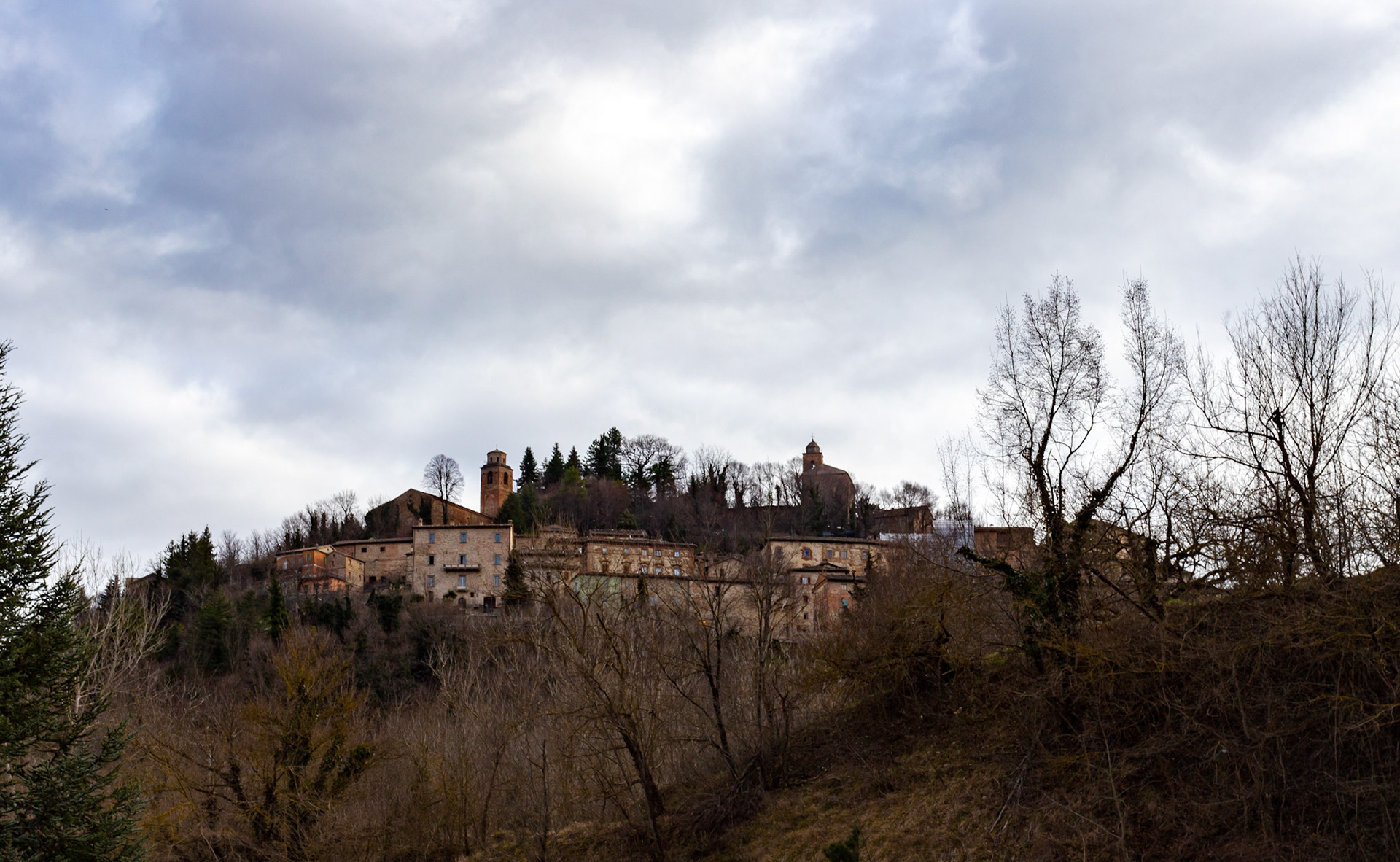 Montefortino Sibillini Mountains 01 February 2020