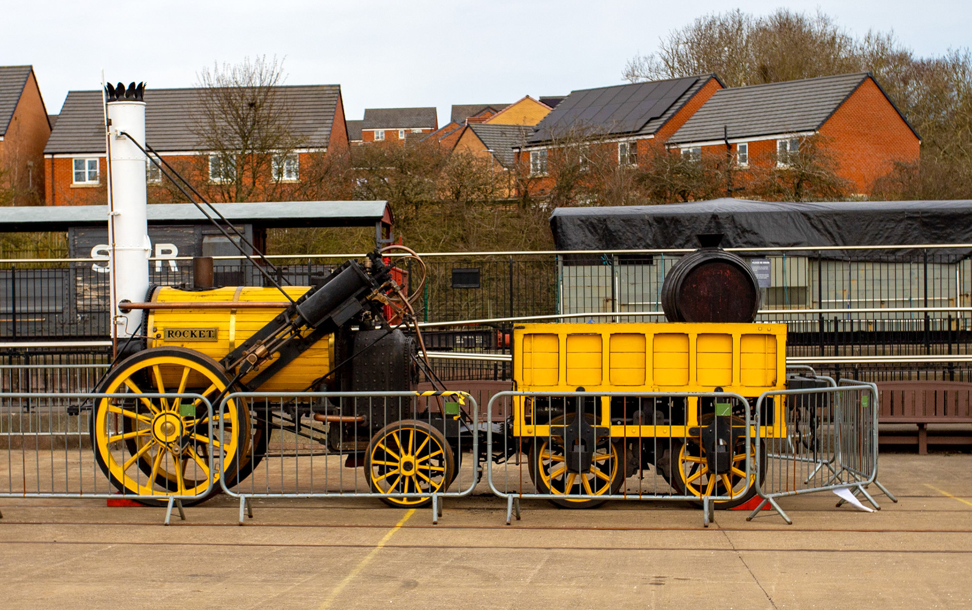 Locomotion - Shildon 26 March 2026Replica of the Rocket