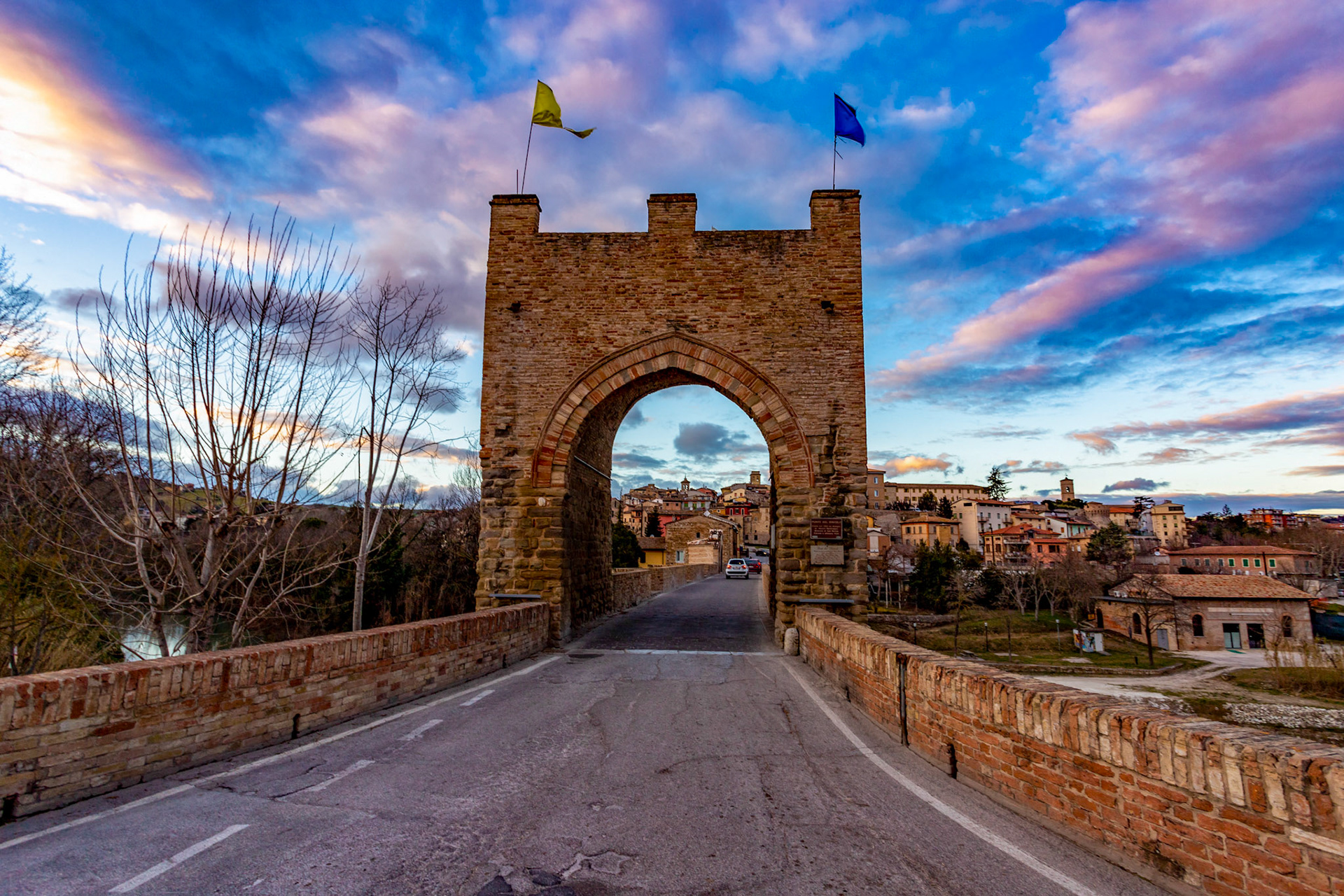 Ponte del Diavolo, Tolentino 31 January 2020