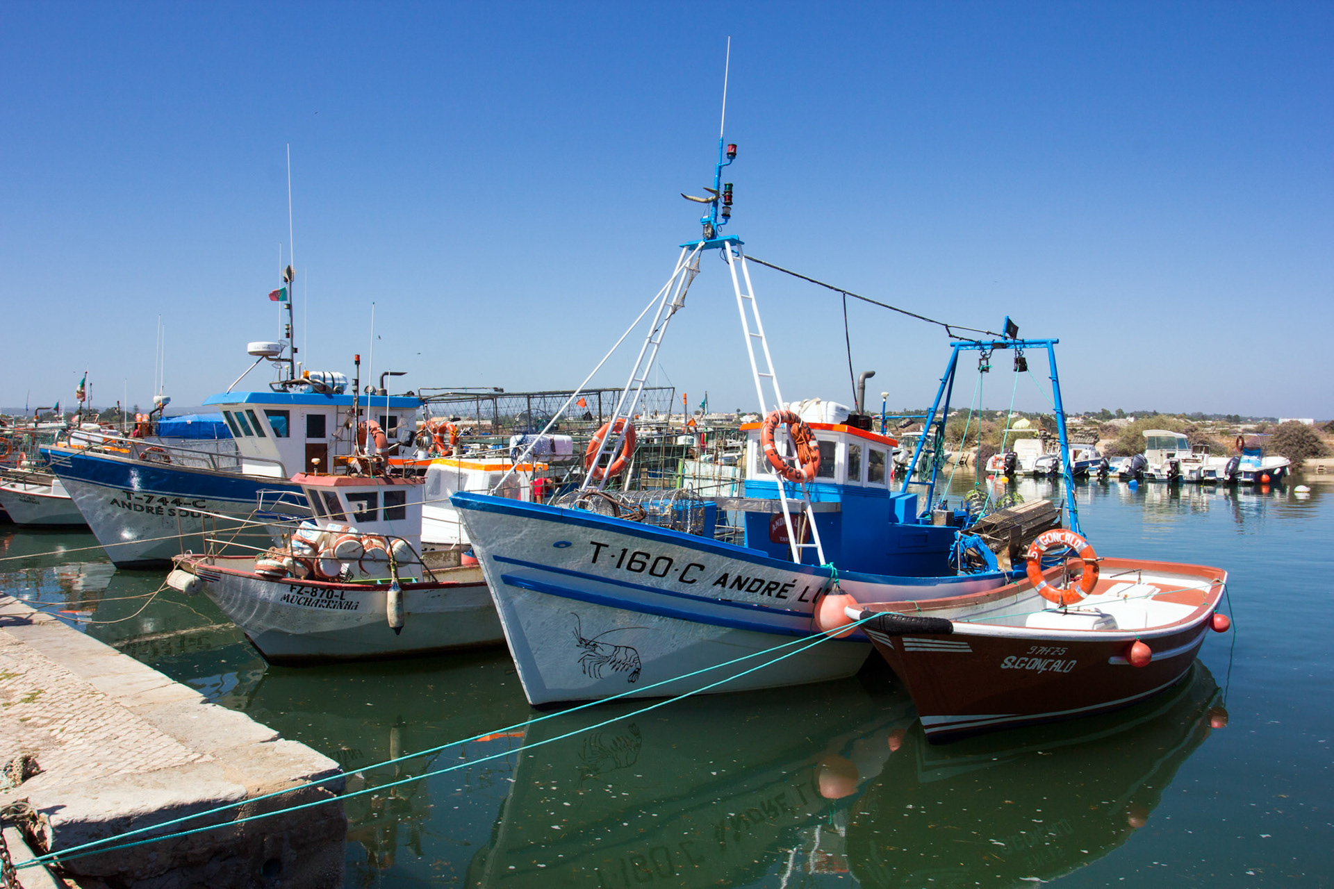 Fishing Boats in Fuzeta