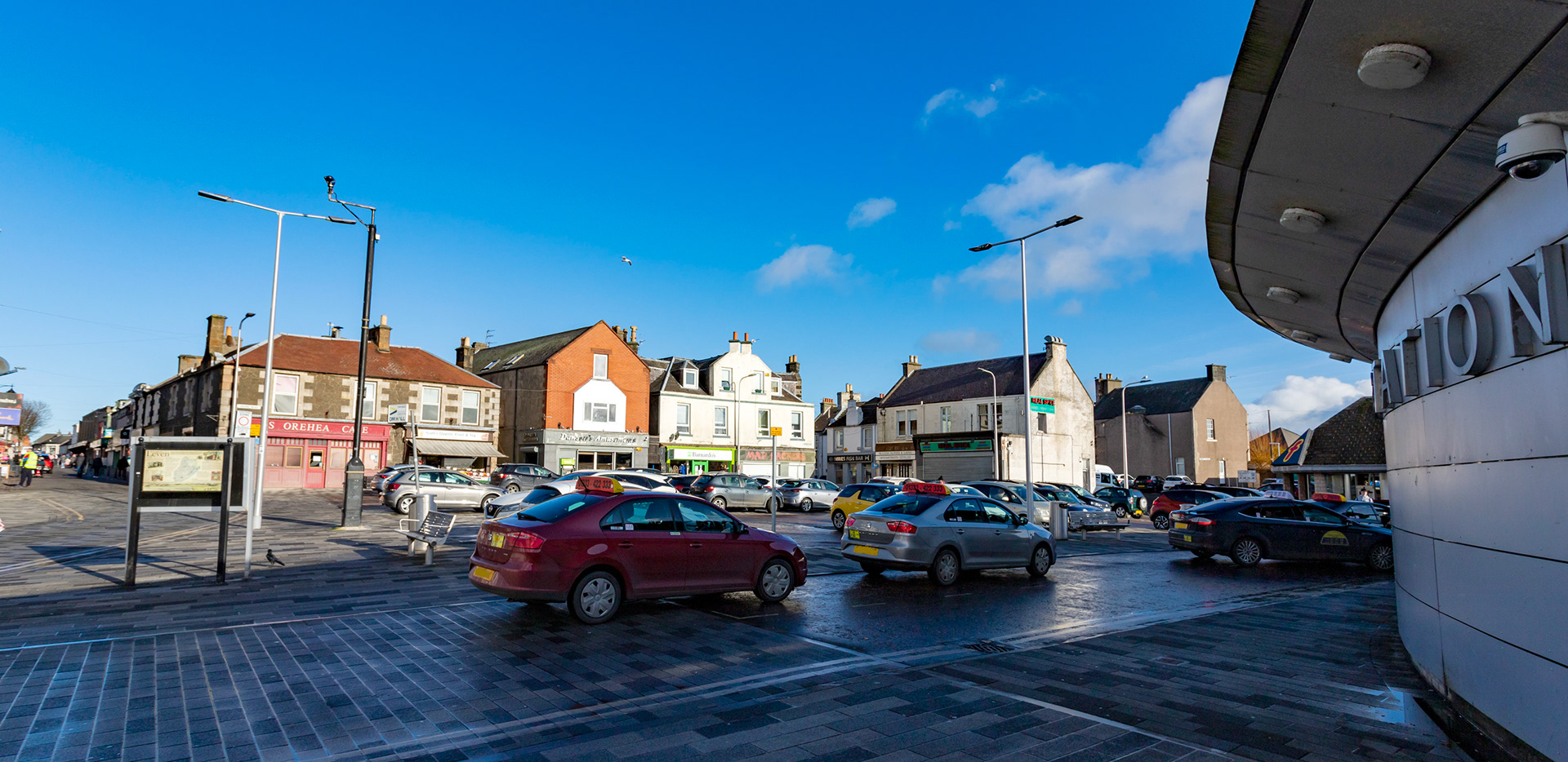 Site of the old Leven harbour