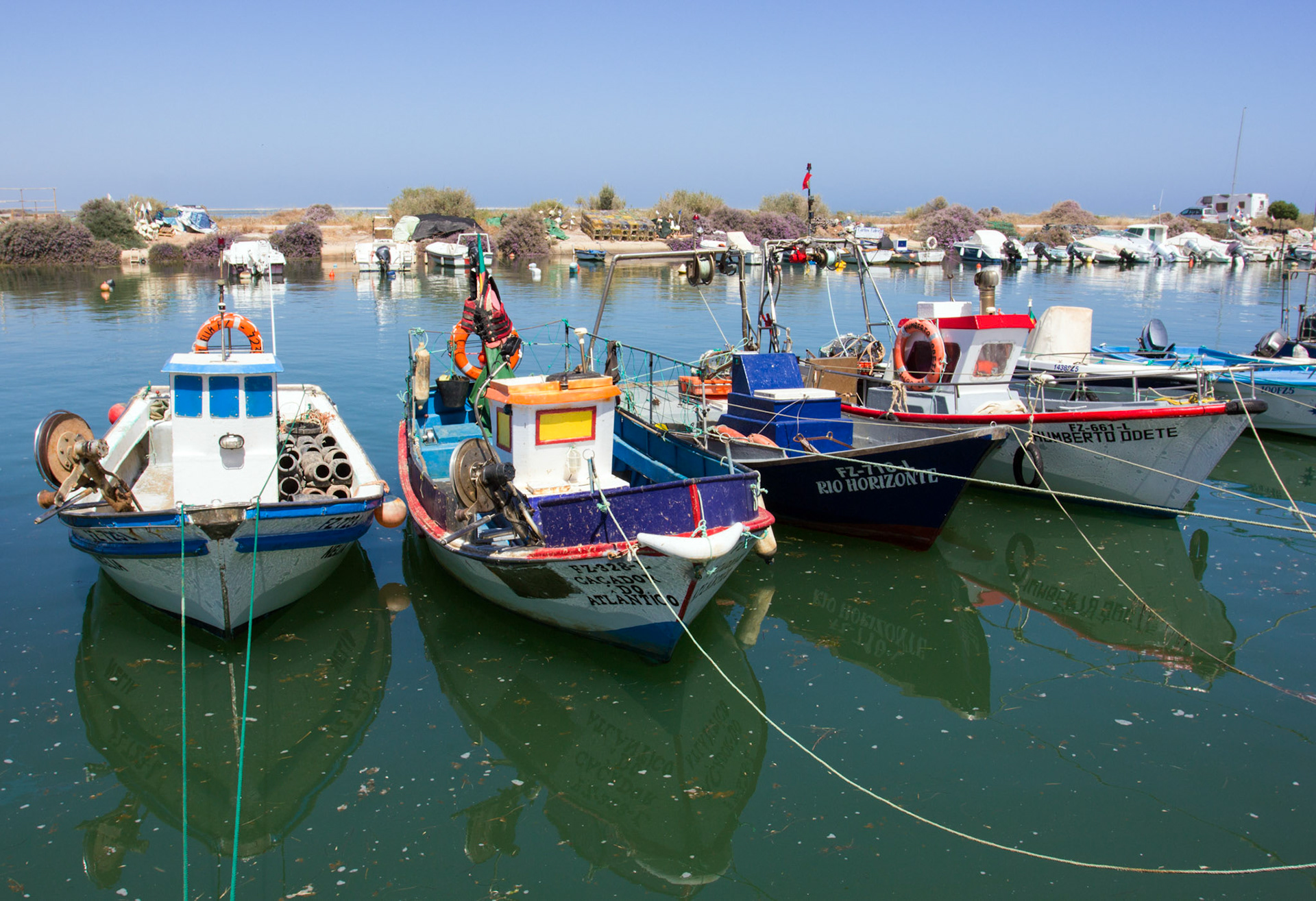Fishing Boats in Fuzeta