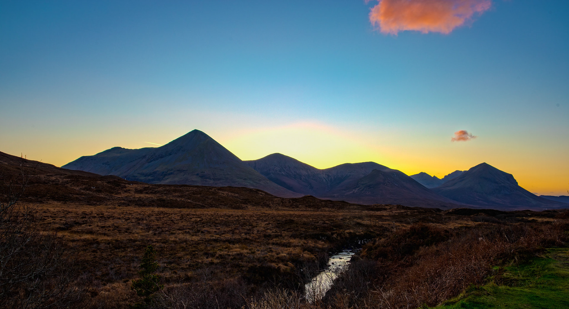Sunrise over the Cuillins, Skye 15 November 2025