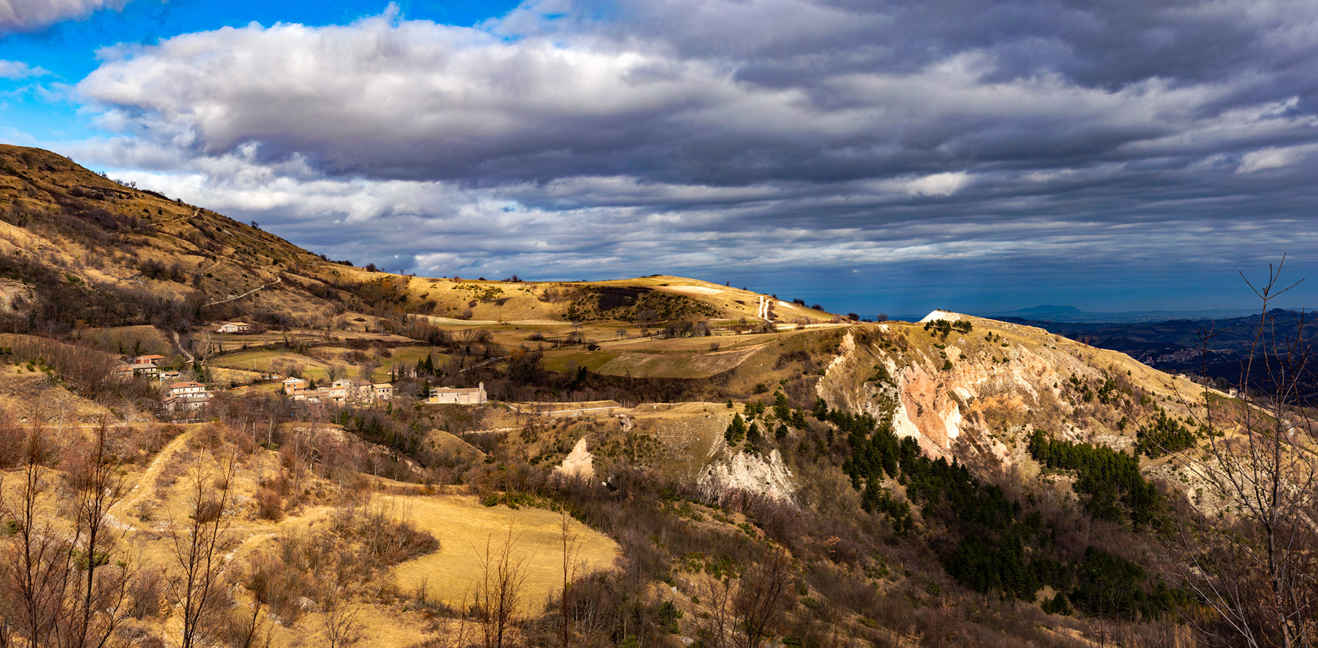 Sibillini Mountains, Marches, Italy 01 February 2020
