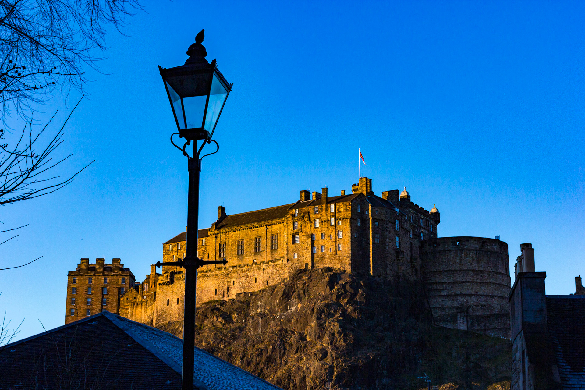 View from the Vennel (Flodden Wall), Edinburgh  Please see my other Photographs at: www.jamespdeans.co.uk