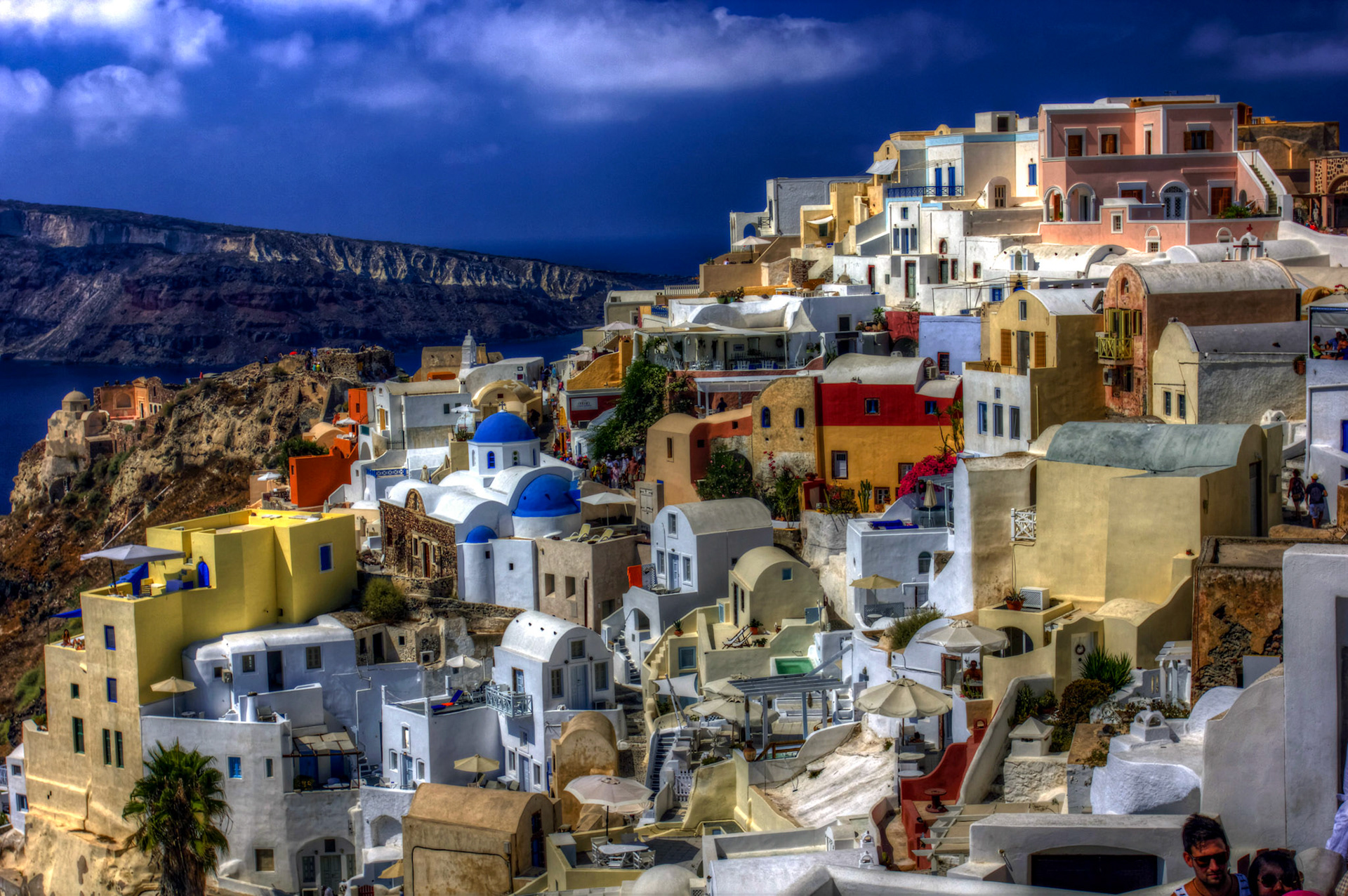 Oia on Santorini. Please see my other Photographs at: http://www.jamespdeans.co.uk/