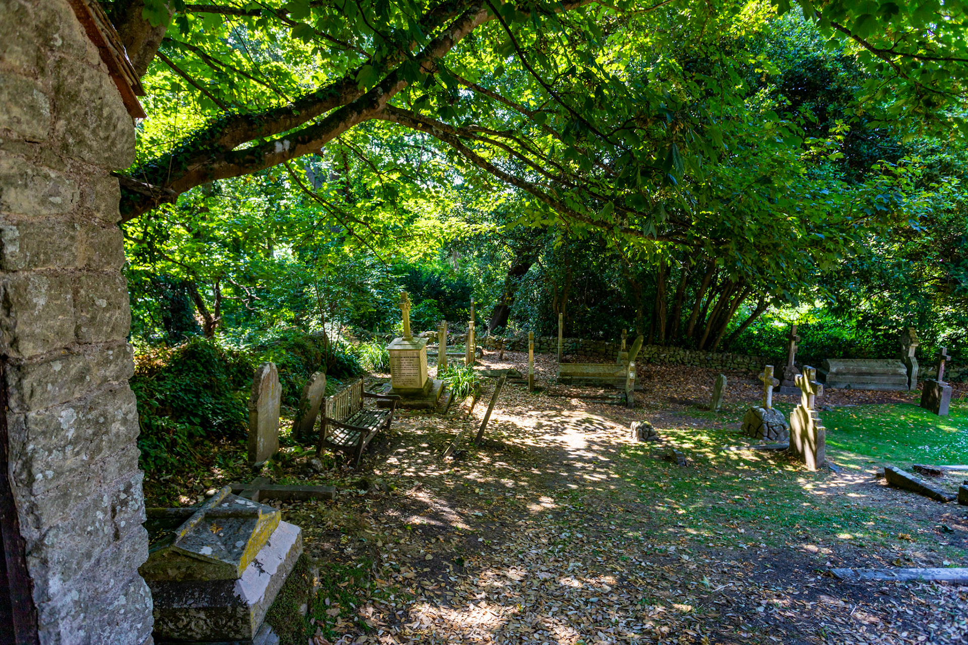 Old St Boniface Church Bonchurch Ventnor IOW 19  July 2022