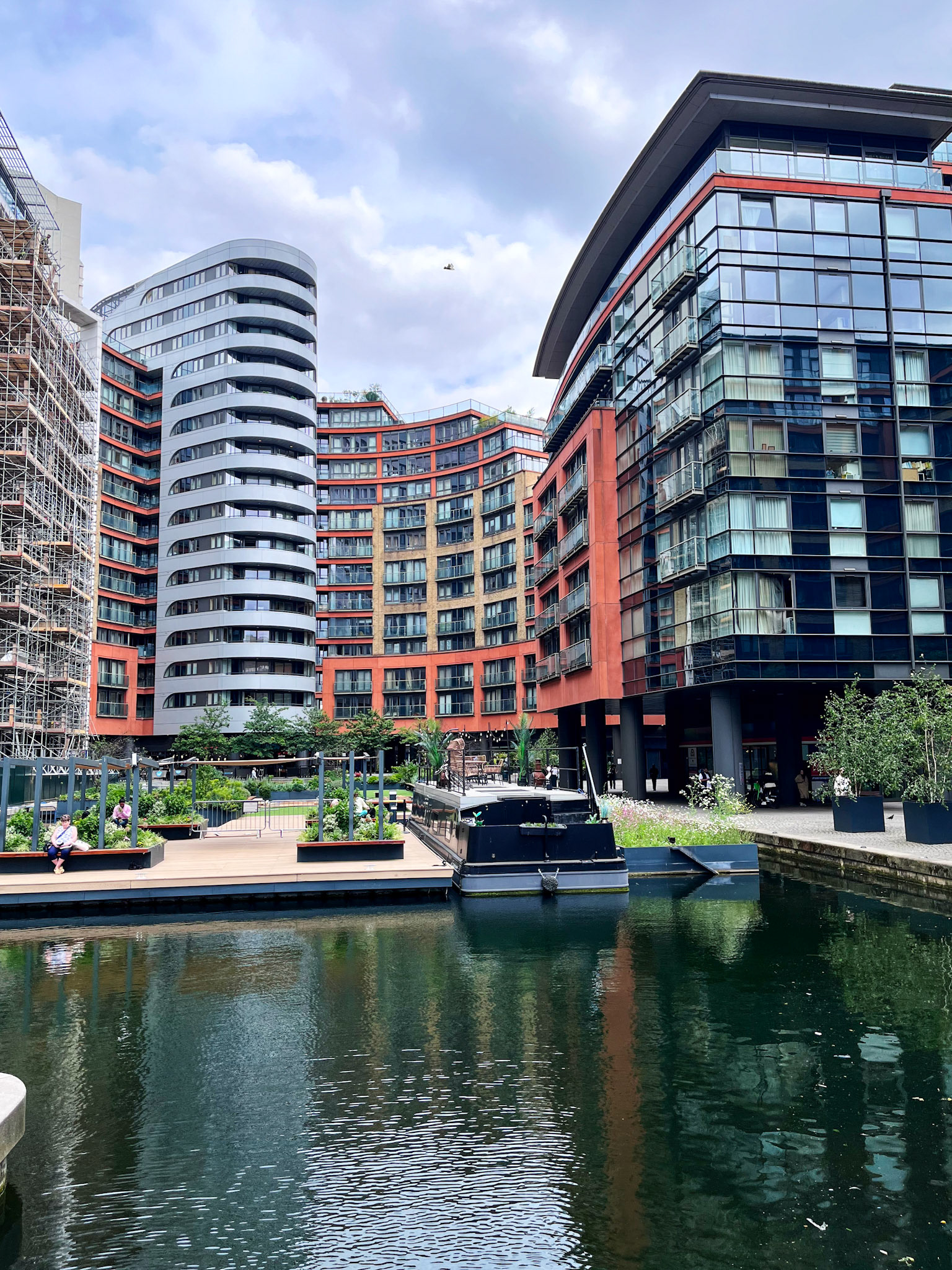 Paddington Canal Basin London 04 June 2024
