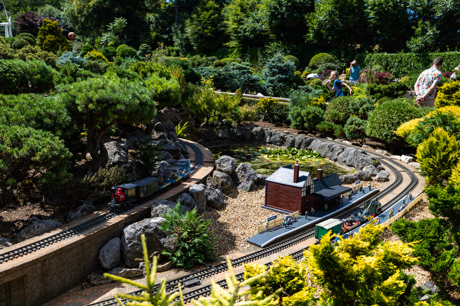 Godshill Model Village IOW 15  July 2022