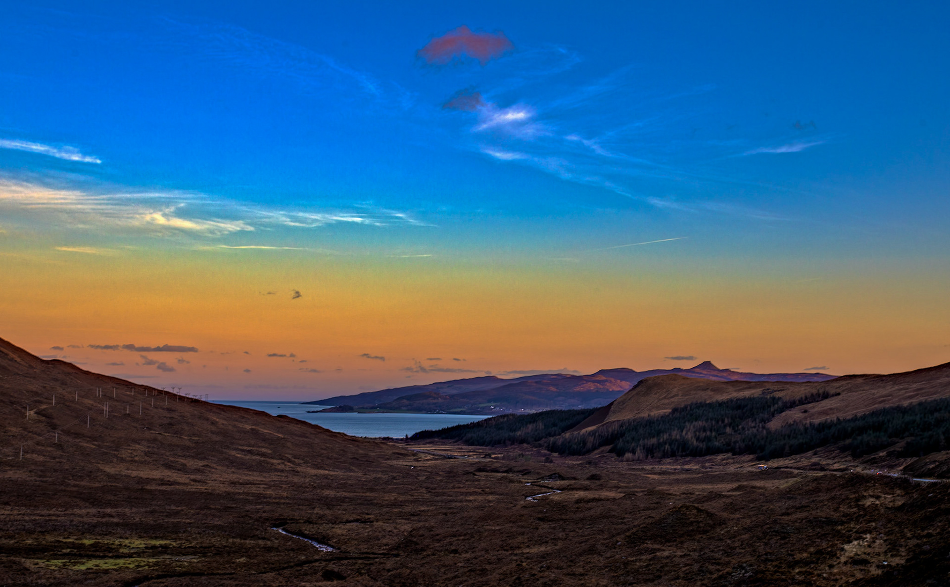 Sunrise over the Cuillins, Skye 15 November 2025