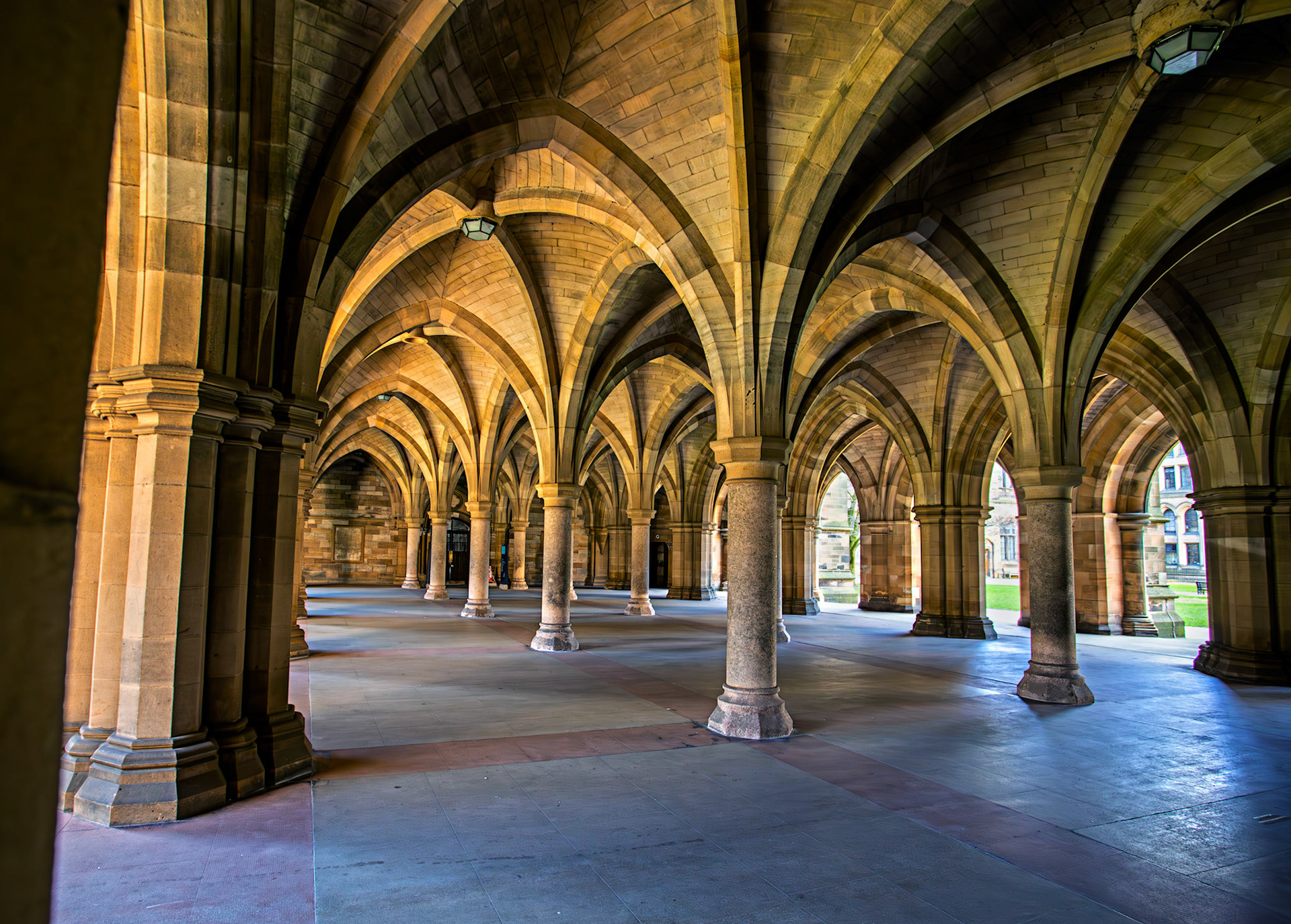 Glasgow University Cloisters 13 March 2025