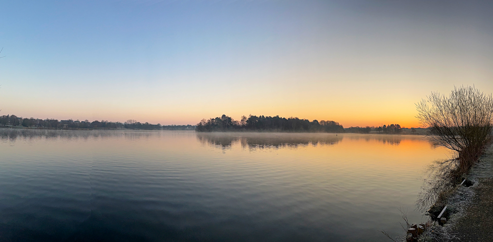 Sunrise at Hogganfield Loch 19 March 2025