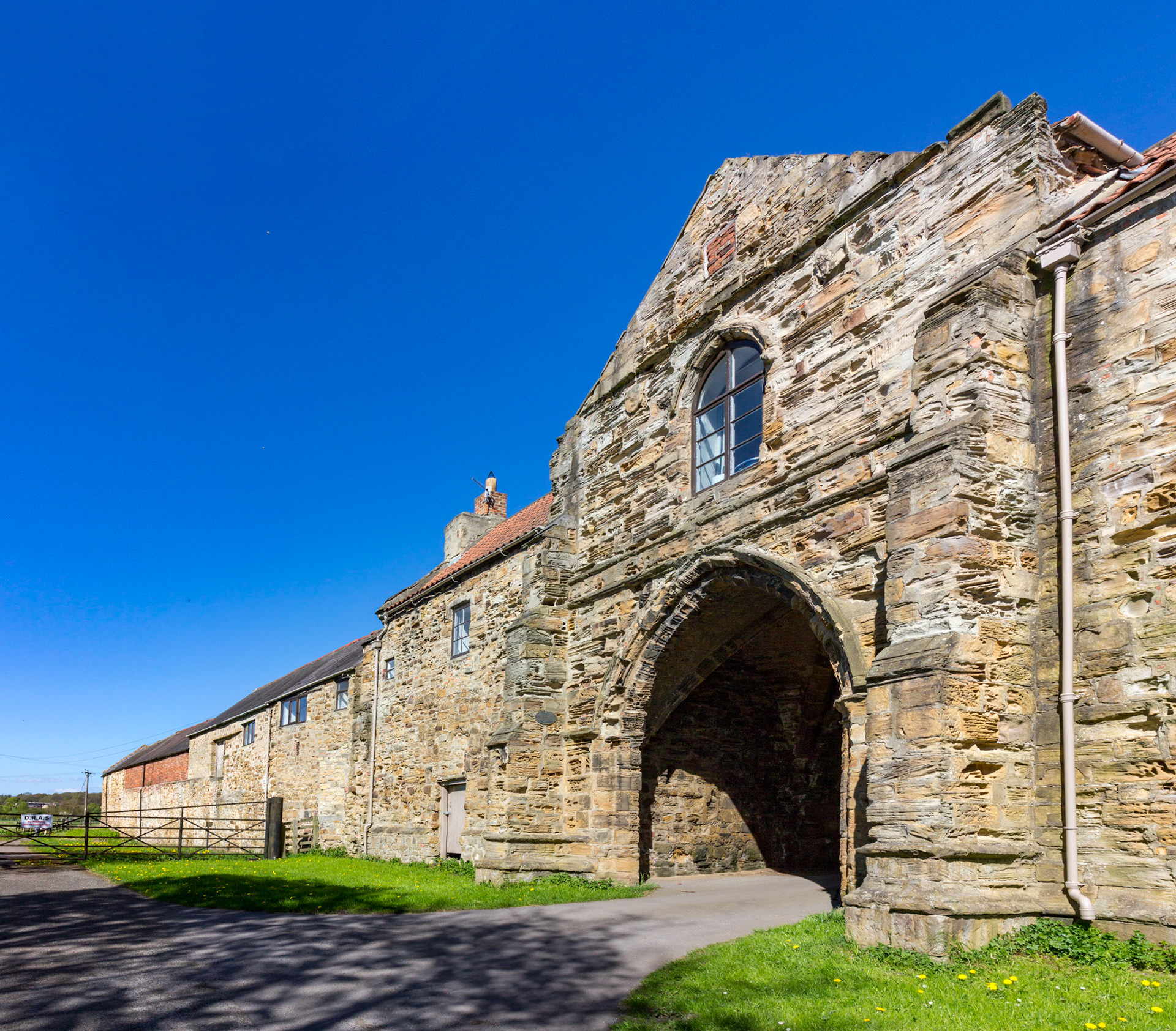 The Hospital of St Giles of Kepier, founded in 1180. This is next to the Grange farm (dating from 1400-1500s), which provided food to the Abbey in Durham, now Durham Cathedral.Please see my other Photographs at: www.jamespdeans.co.uk