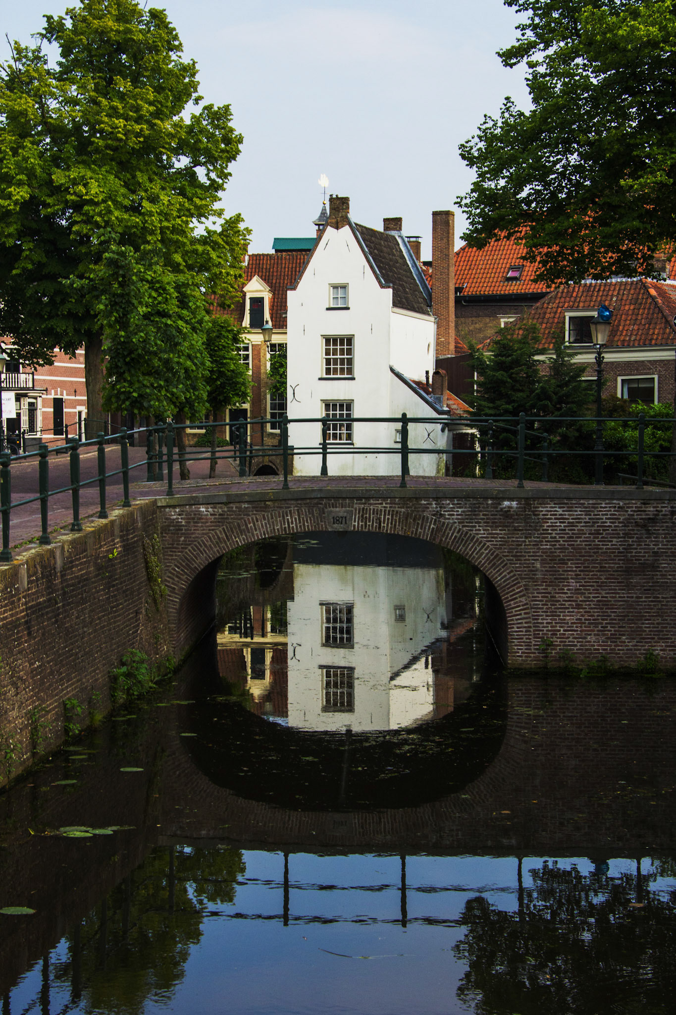 The reflections in Amersfoort are usually pretty good. Along with the architecture it's a great mixture.