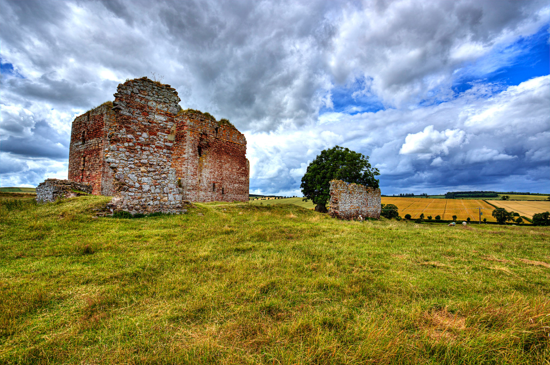Cessford Castle 10 July 2023