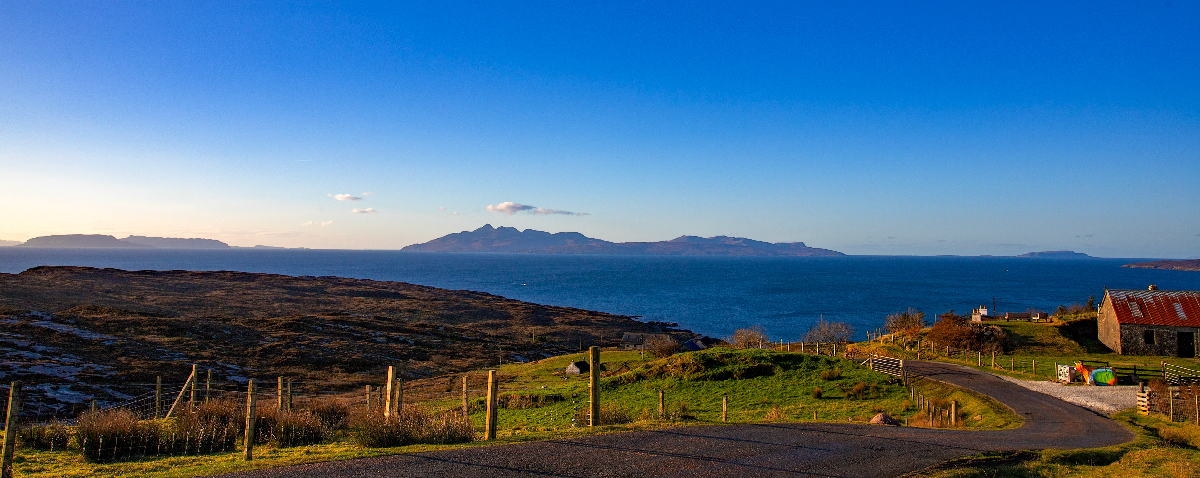 Islands - Eigg, Rum &amp; Canna from Elgol, Skye 15 November 2025