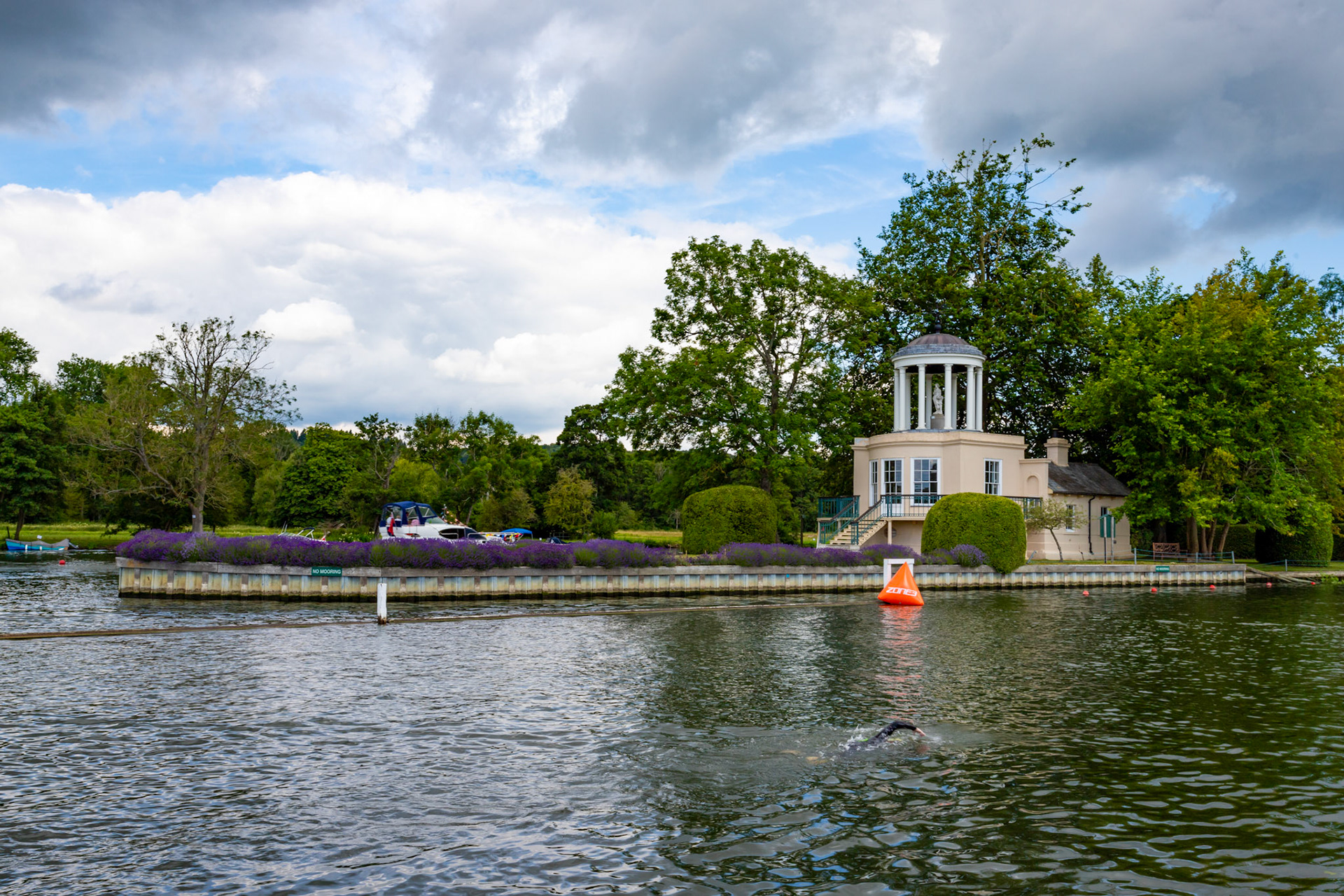 Thames between Henley &amp; Hambleden Lock 14 July 2024