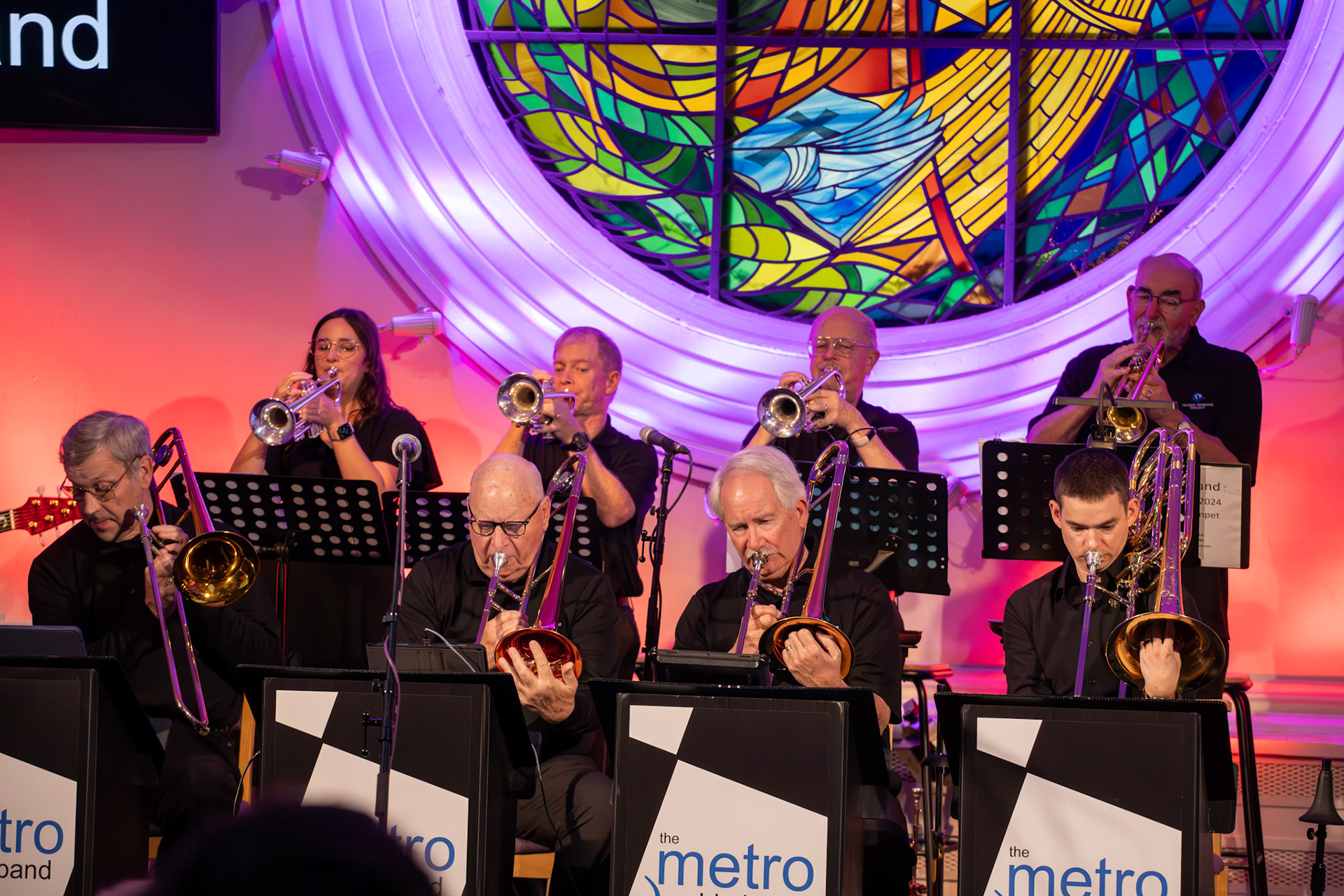 Metro Big Band at Carrubers 23 August 2024