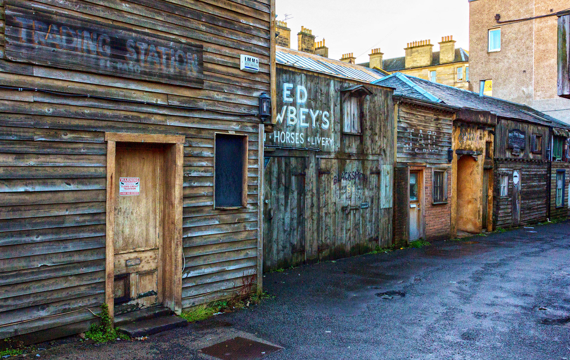 Edinburgh Wild West - located near Morningside Road (up Springfield Gardens and first on right through a vennel), behind Morningside Library.Please see my other Photographs at: www.jamespdeans.co.uk